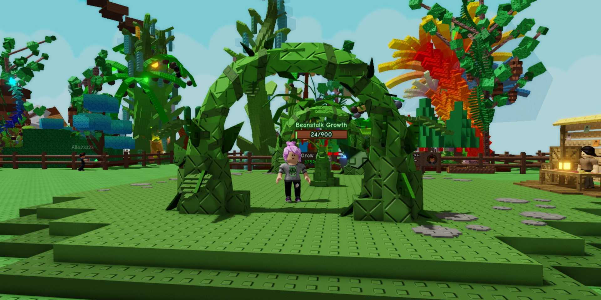 Grow A Garden Beanstalk Event Plants