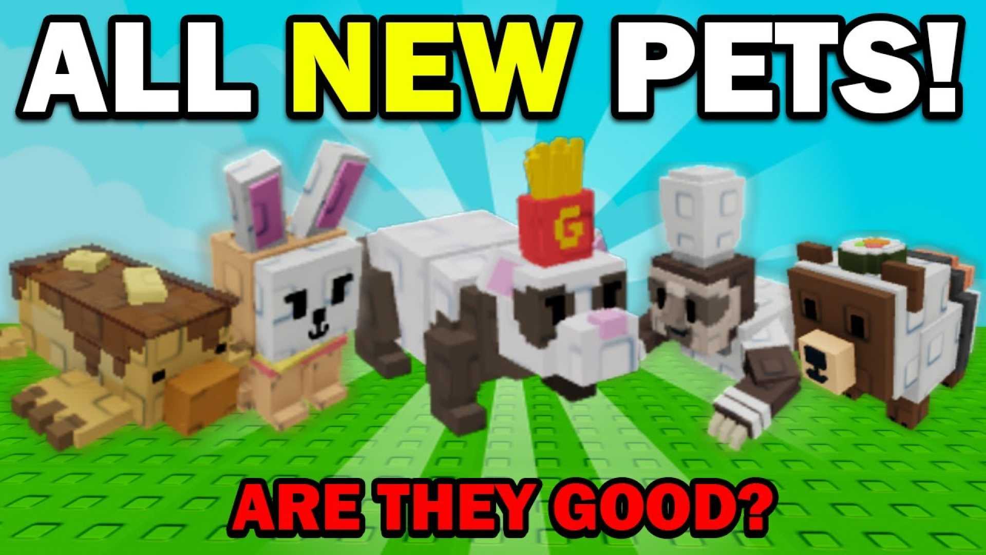 Grow A Garden Cooking Update Pets