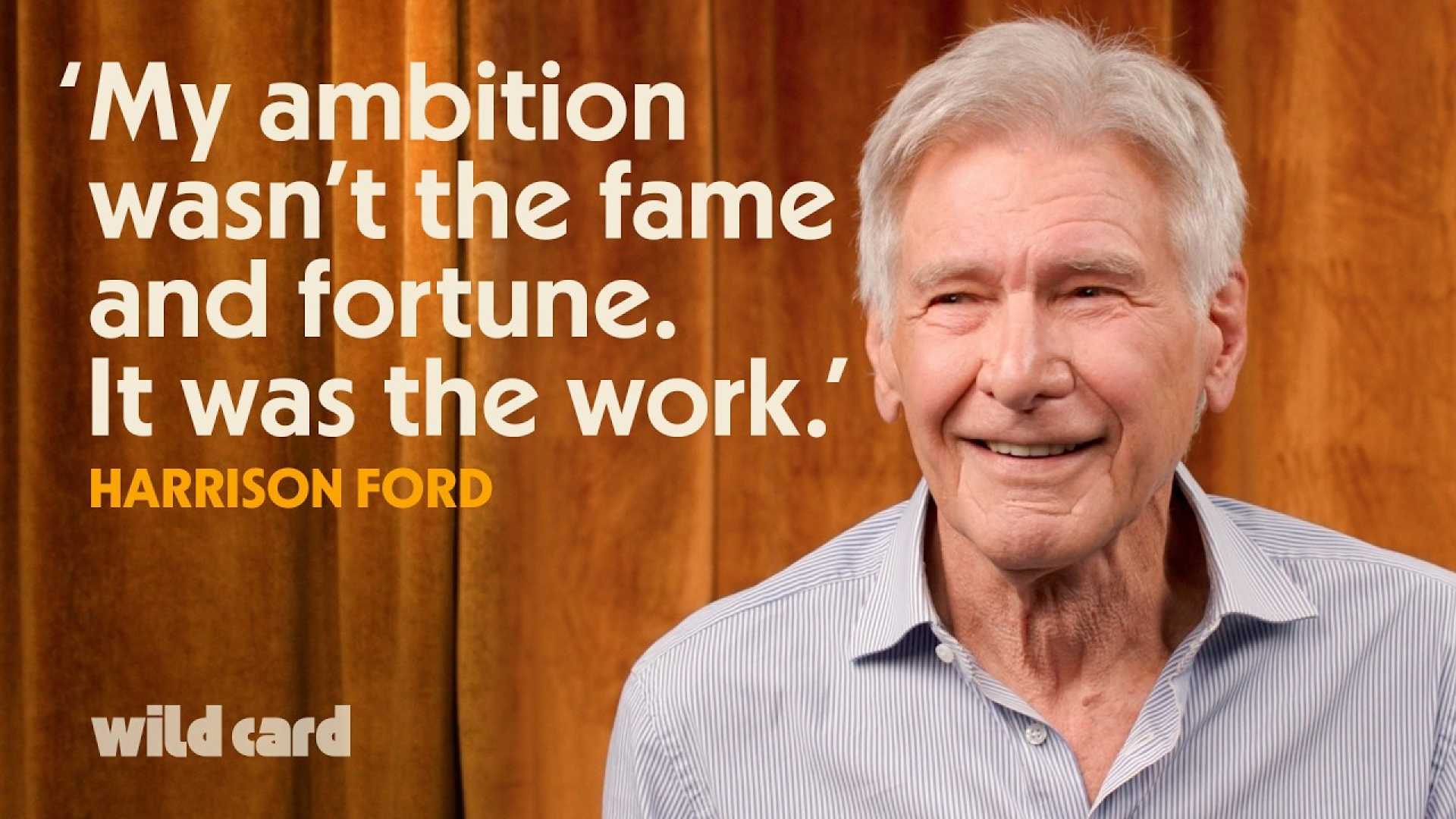 Harrison Ford Interview Wild Card