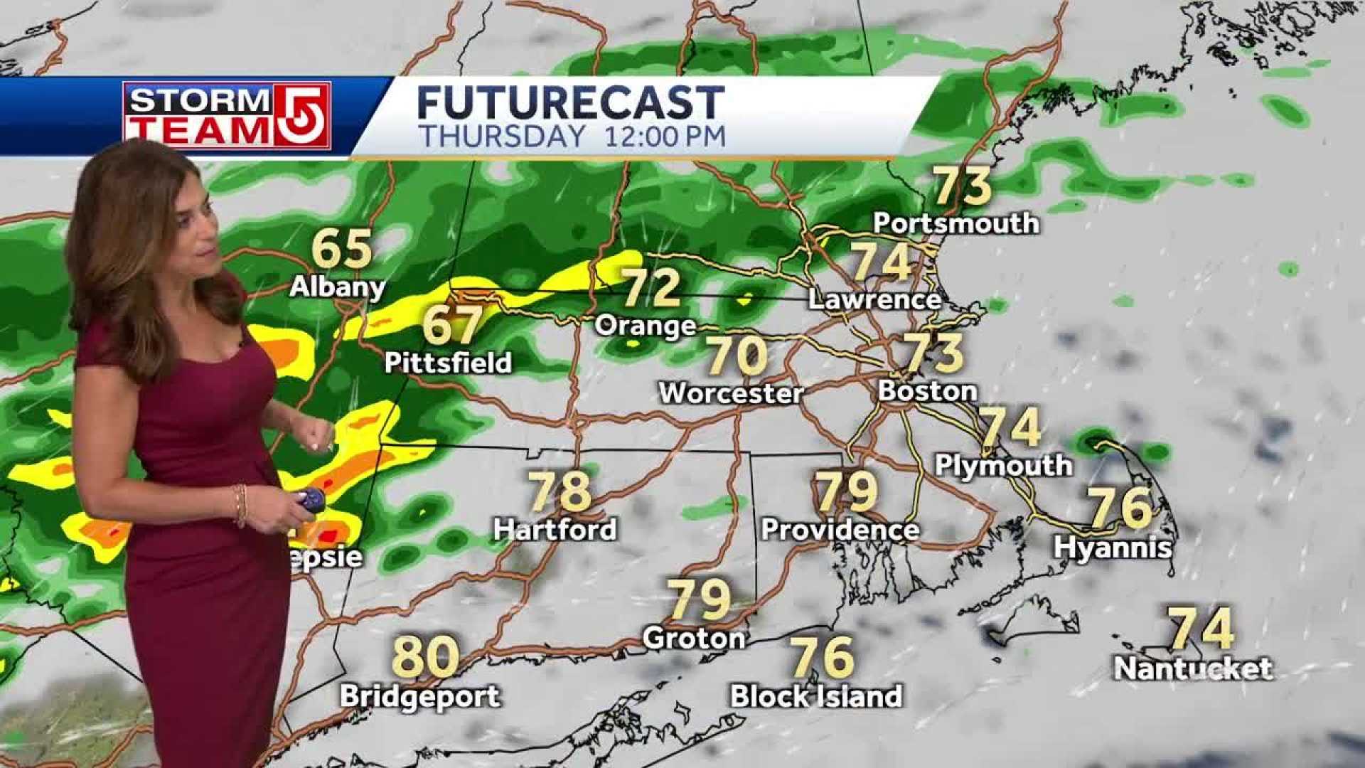 Heavy Rain Localized Flooding Forecast