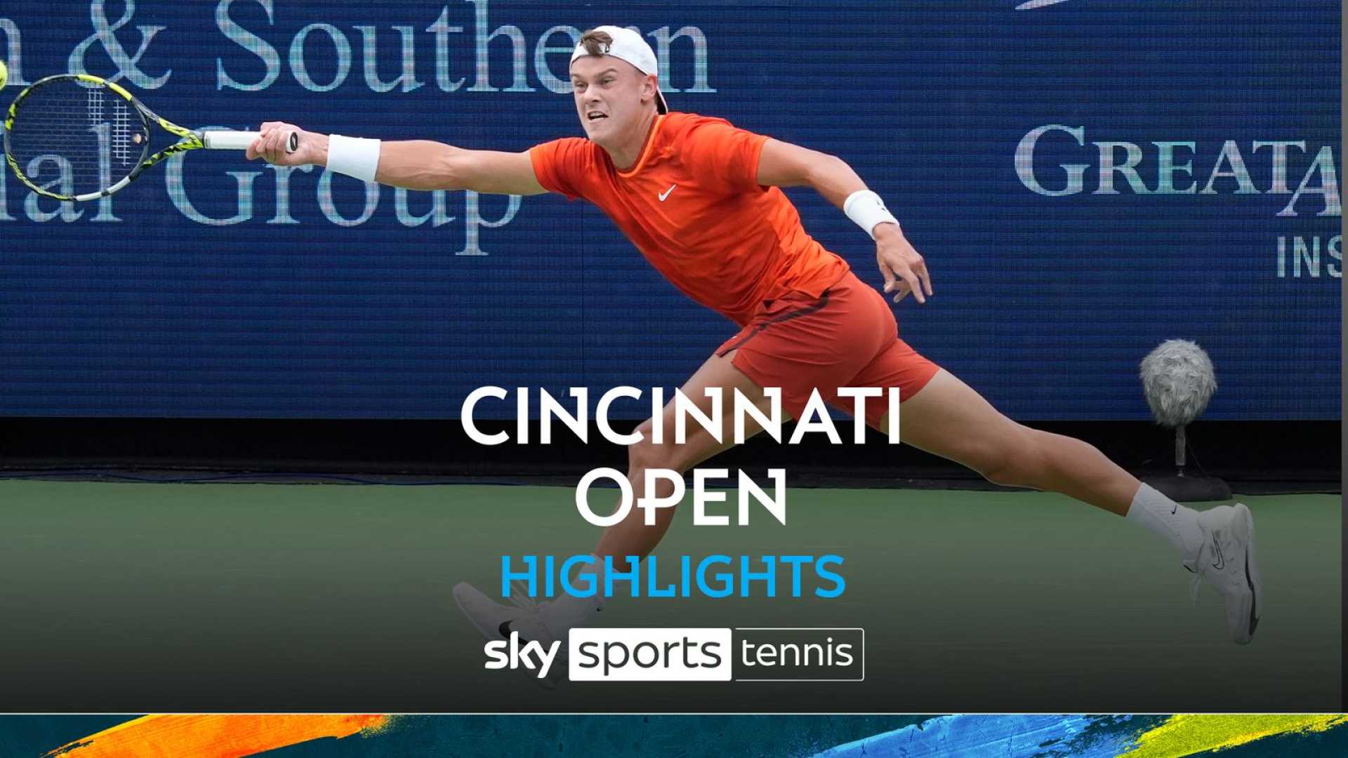Holger Rune Tennis Cincinnati Open