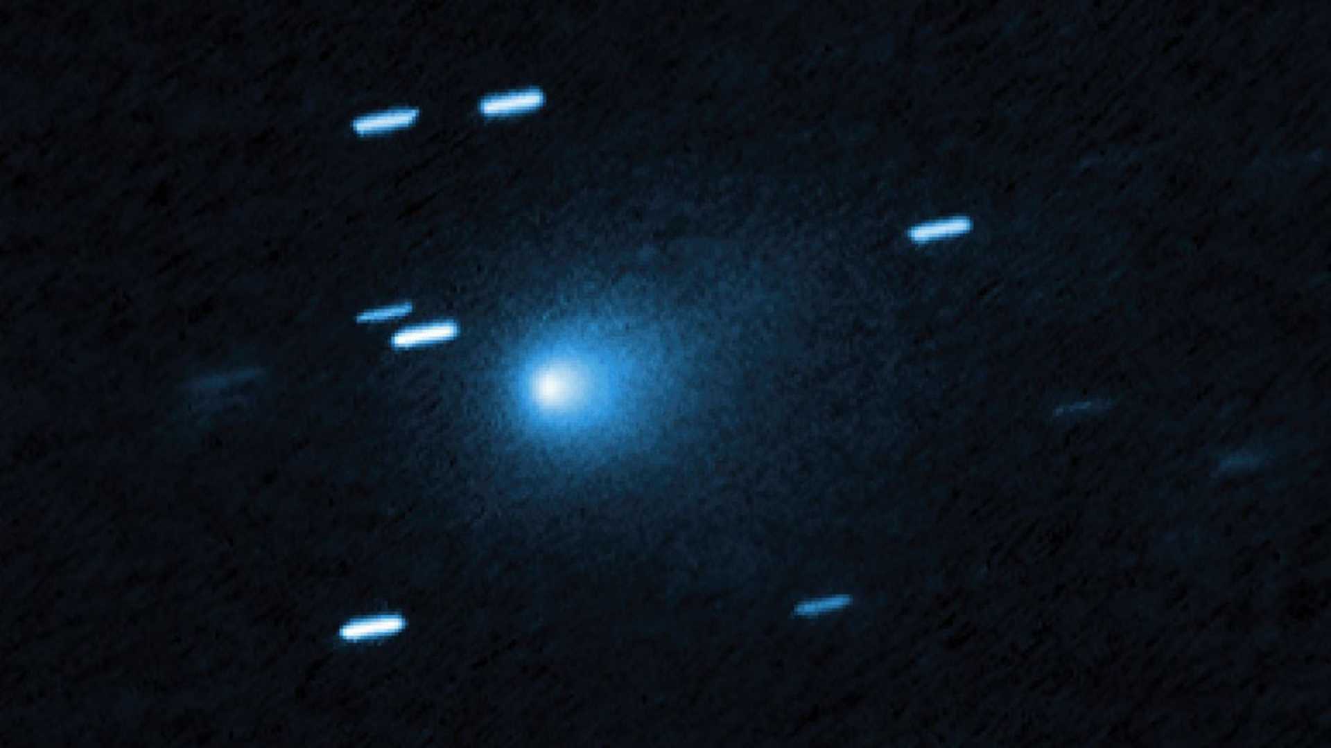 Hubble Telescope Interstellar Comet 3i/atlas