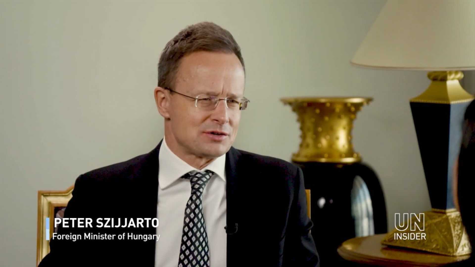 Hungary Foreign Minister Press Conference