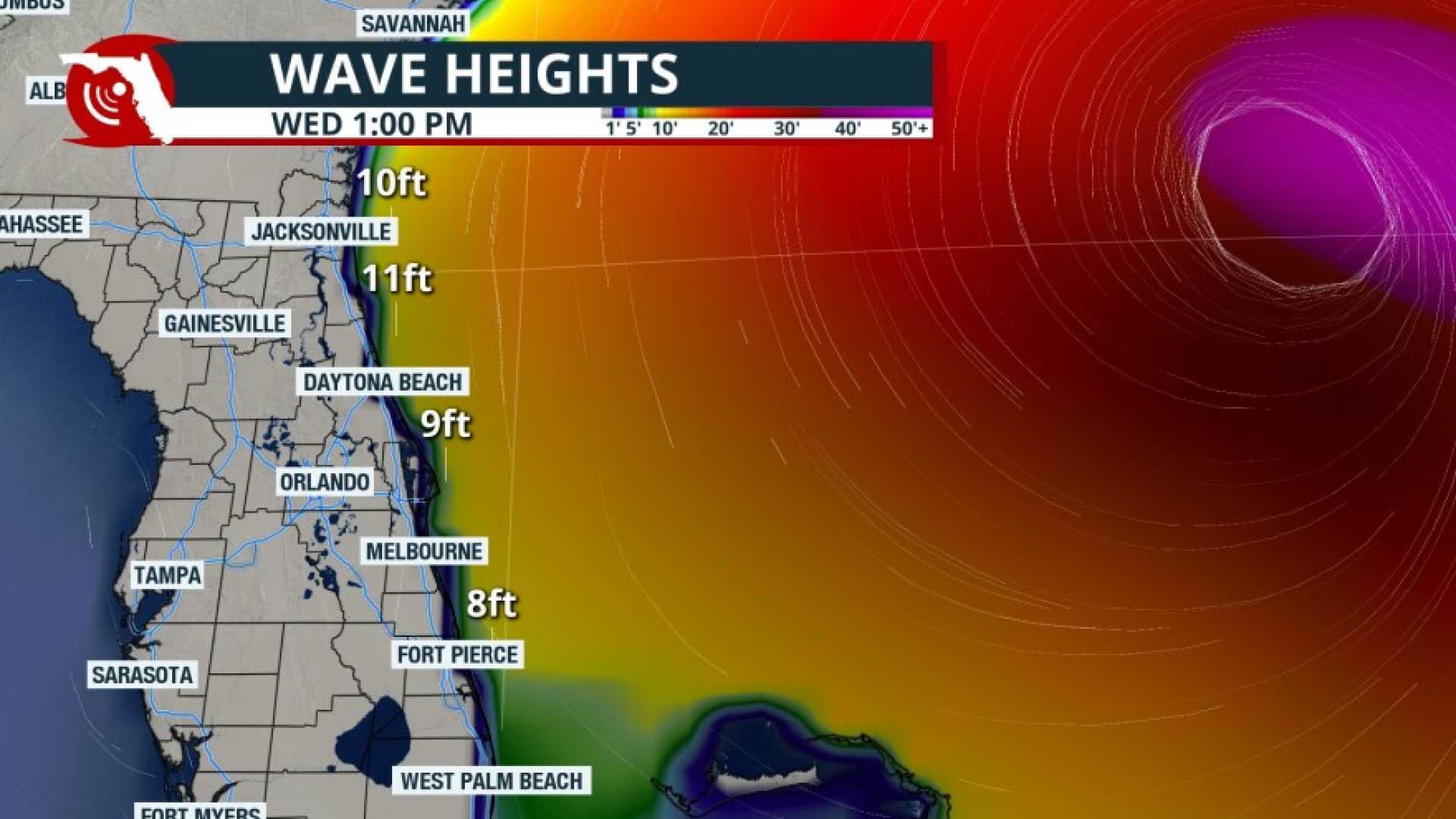 Hurricane Erin Impact On Florida Beaches