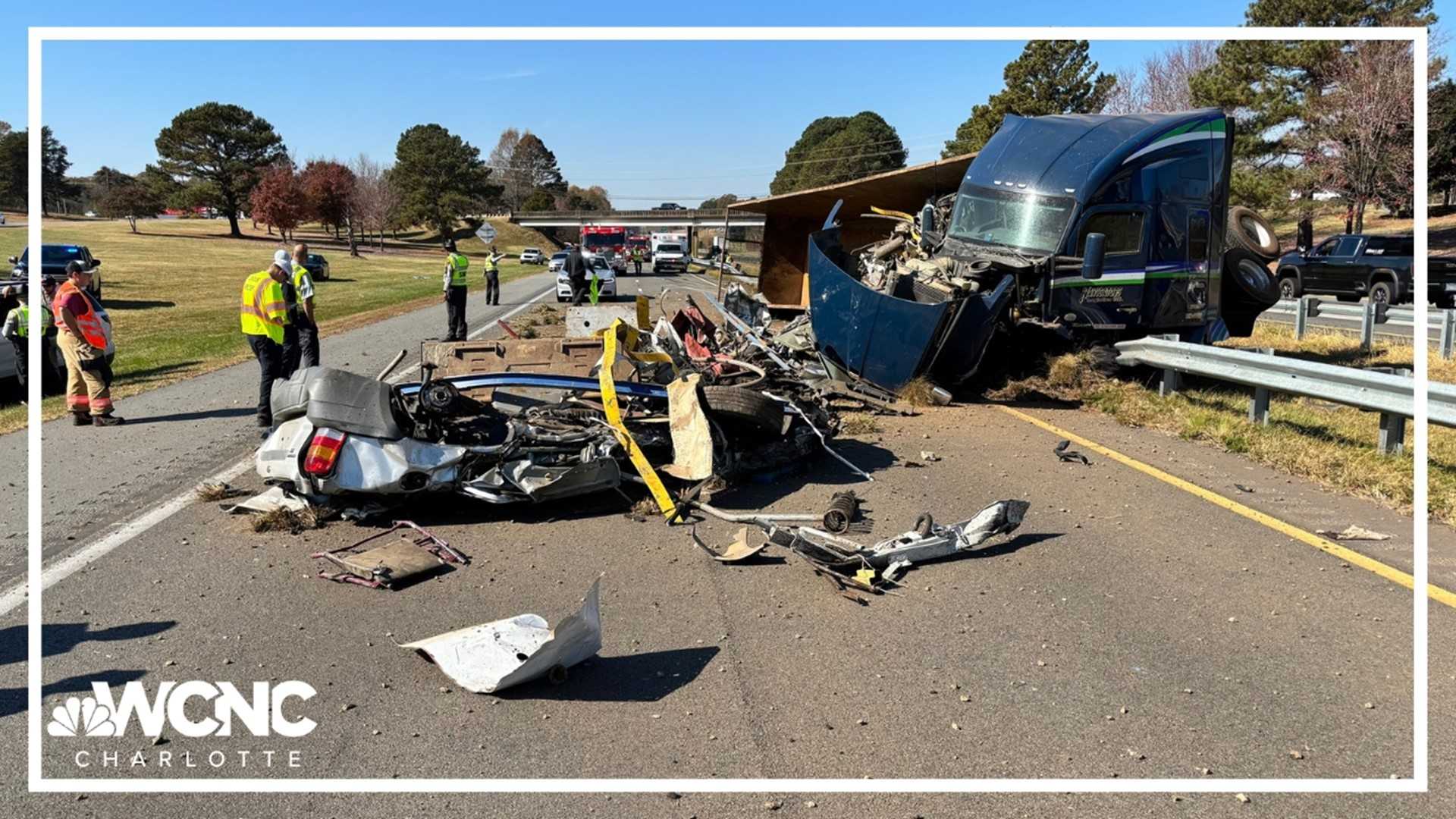I 40 Crash Claremont N.c.
