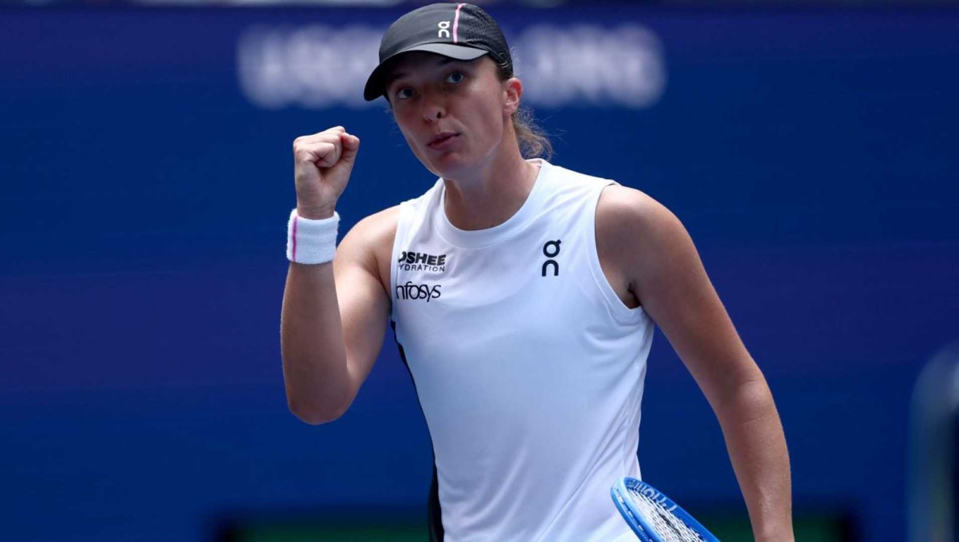 Iga Świątek Anna Kalinska Us Open 2025