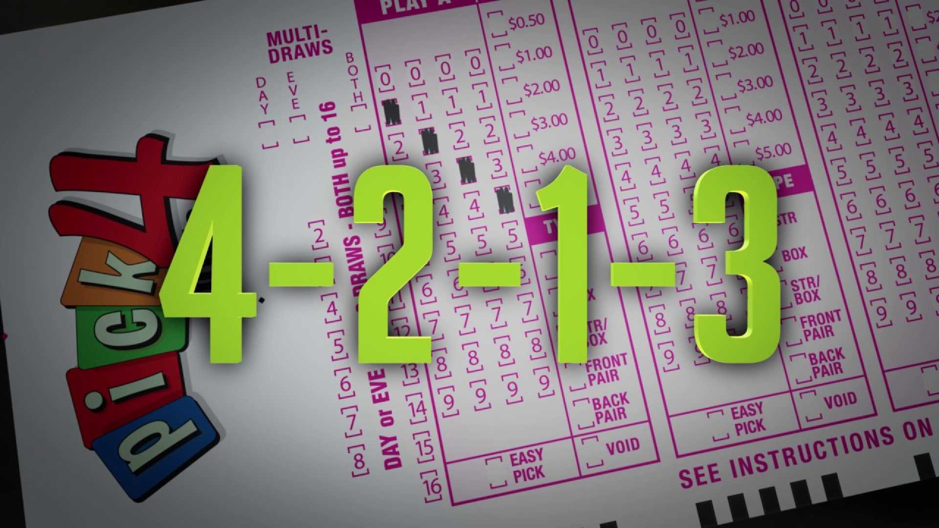 Iowa Pick 4 Evening Lottery Winning Numbers