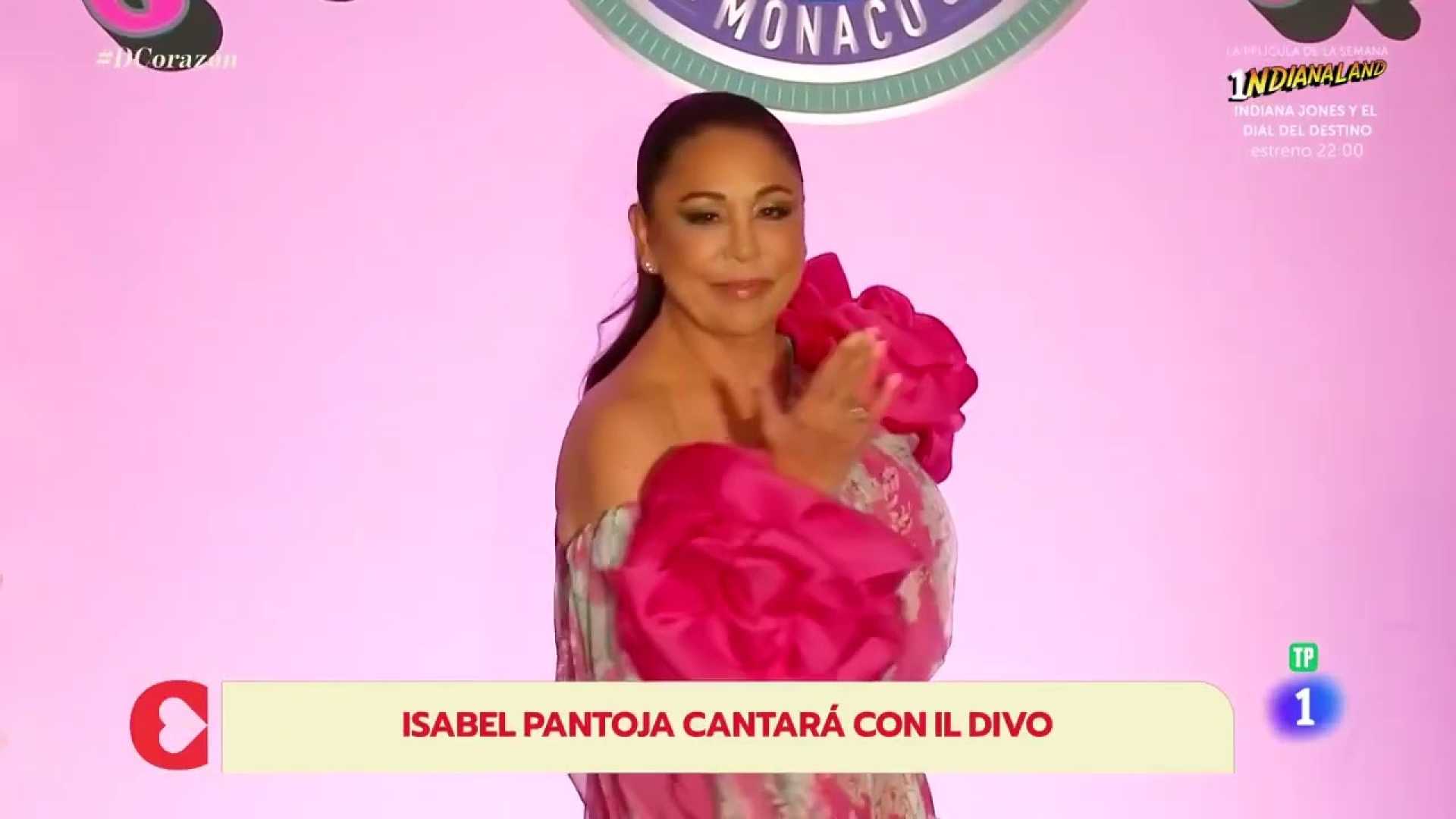 Isabel Pantoja And Il Divo Performance