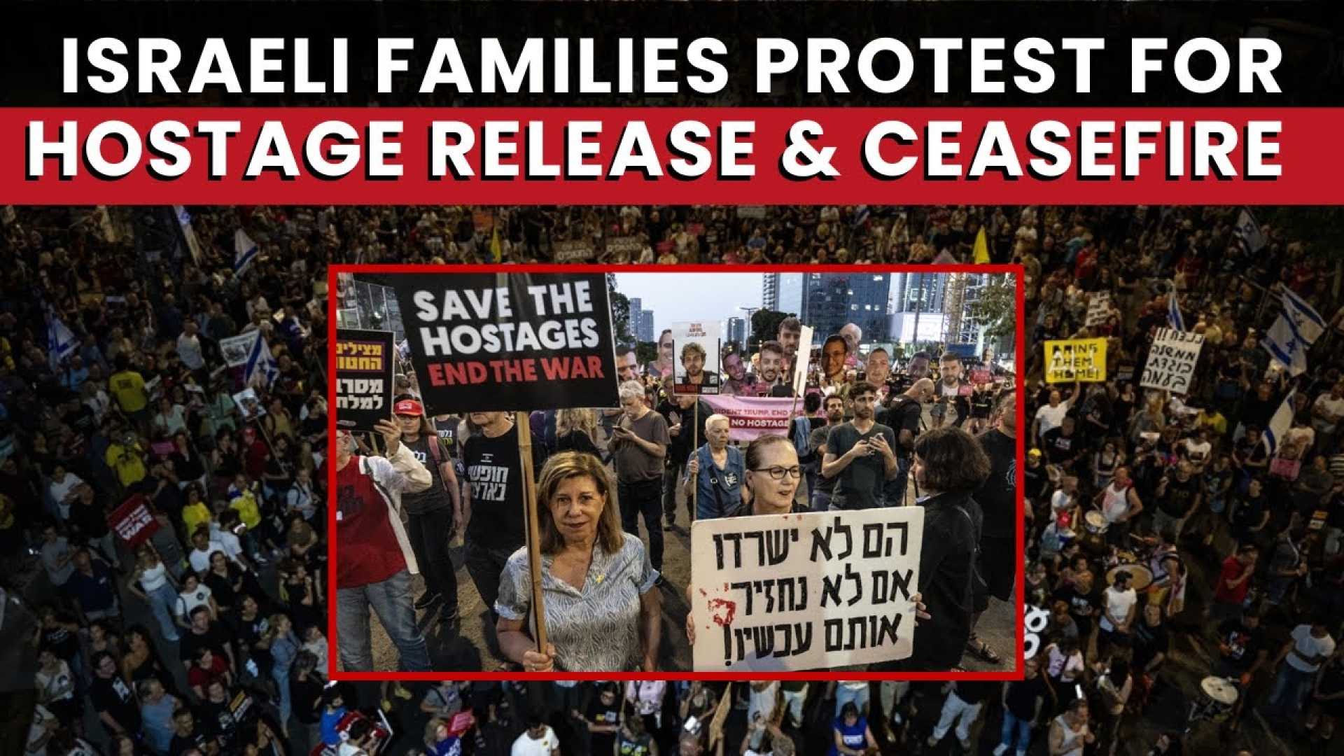 Israel Protests Hostage Release