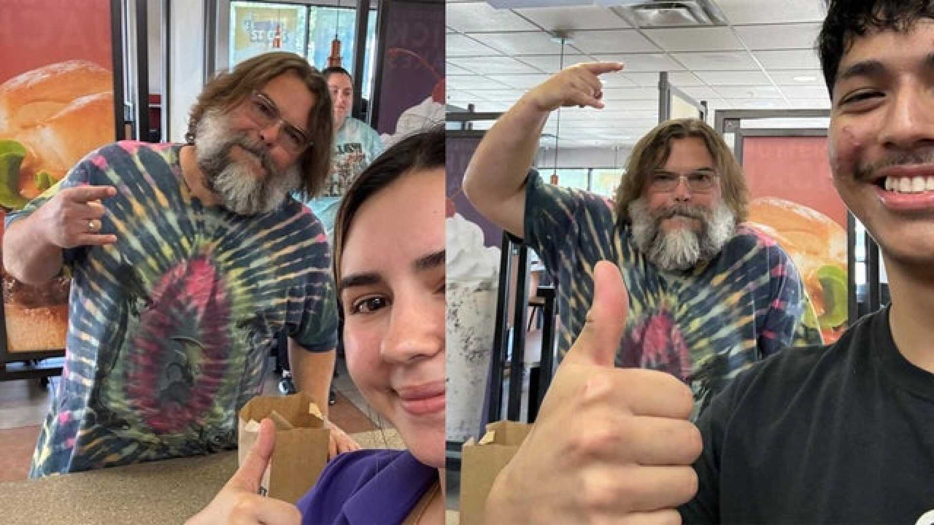 Jack Black At Jack In The Box