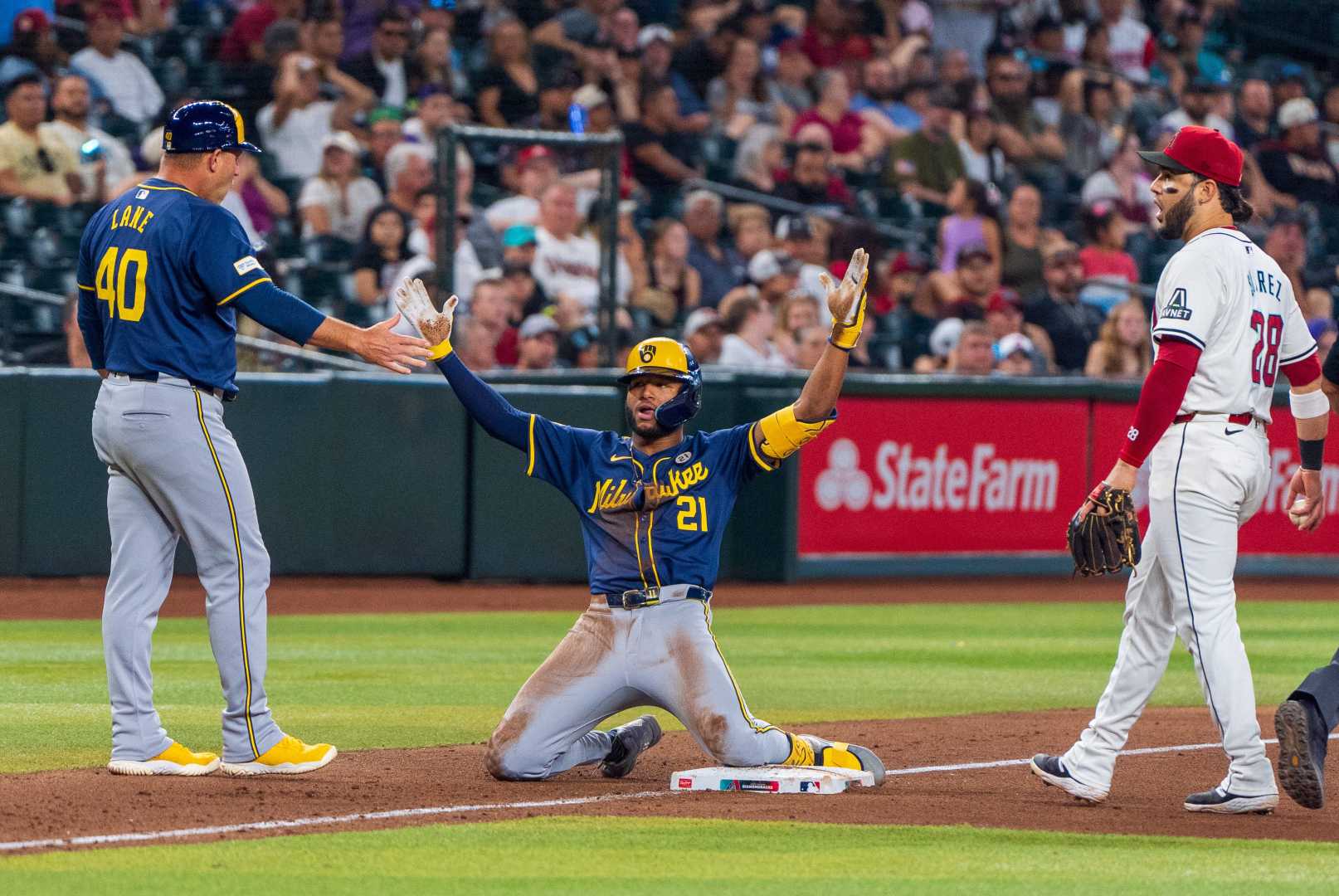 Jackson Chourio Milwaukee Brewers Baseball