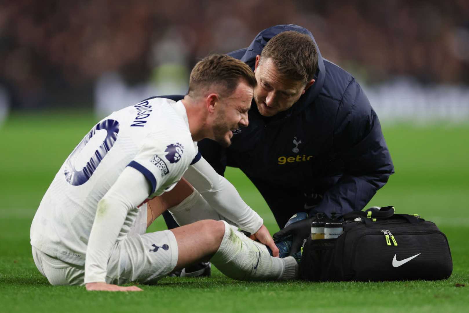James Maddison Injury Tottenham Vs Newcastle