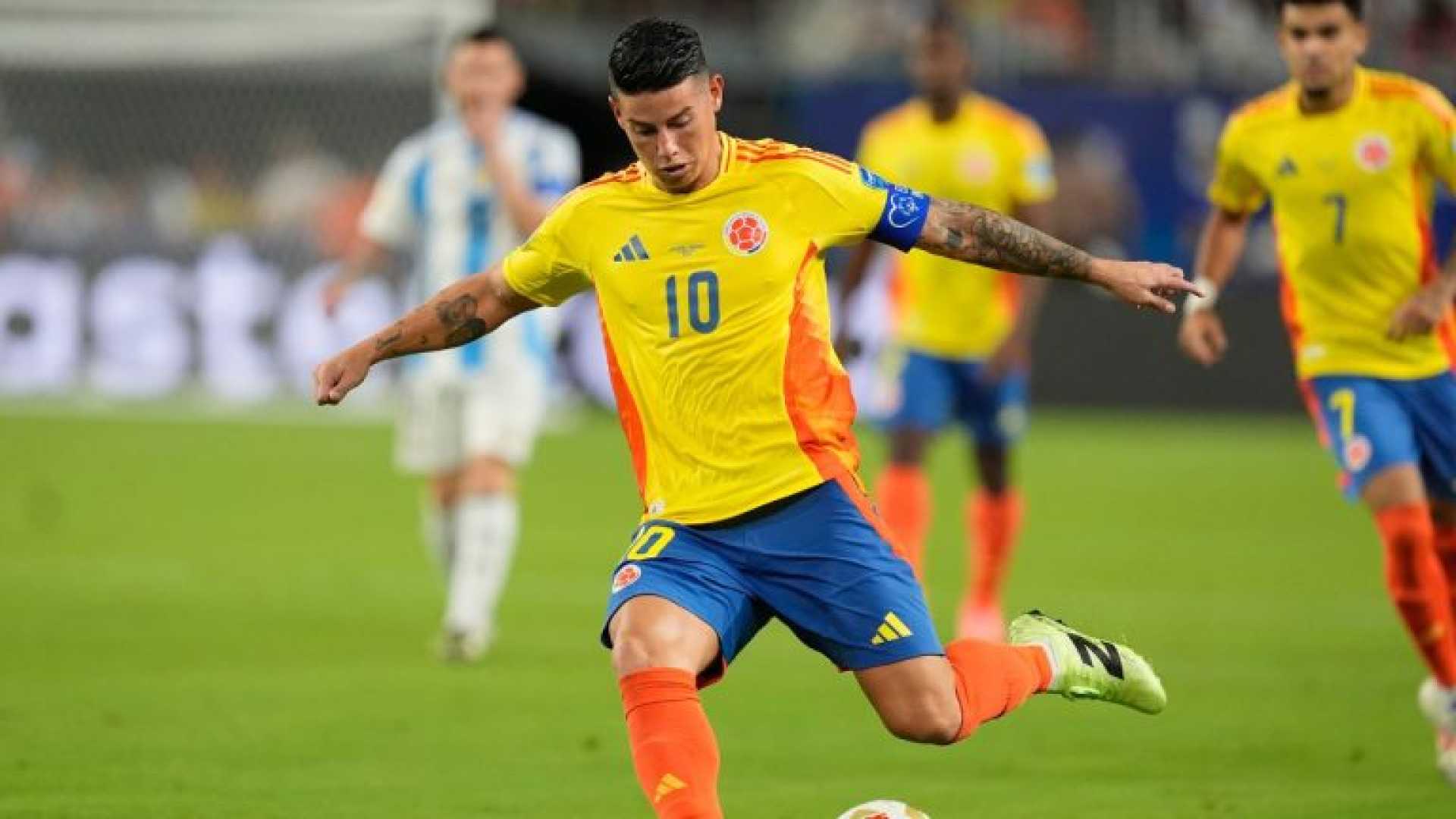 James Rodríguez Soccer Match