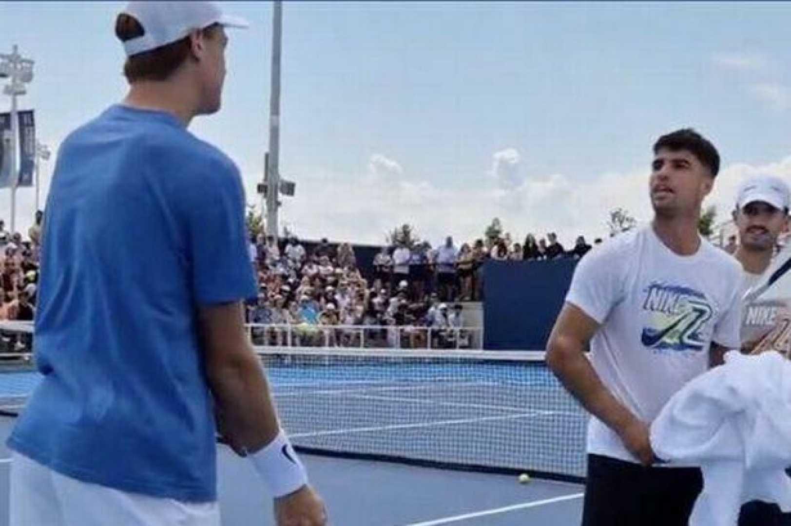 Jannik Sinner Carlos Alcaraz Tennis Cincinnati