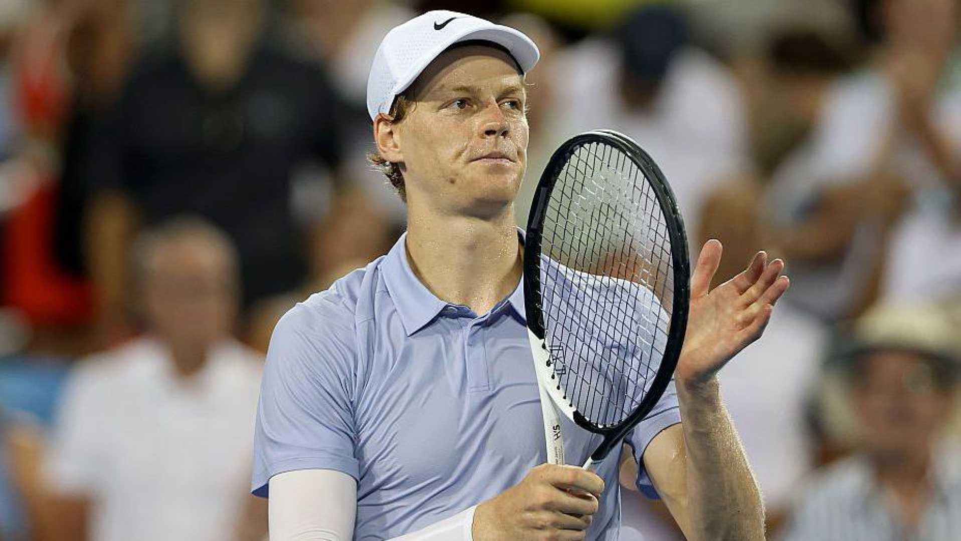Jannik Sinner Cincinnati Open Tennis