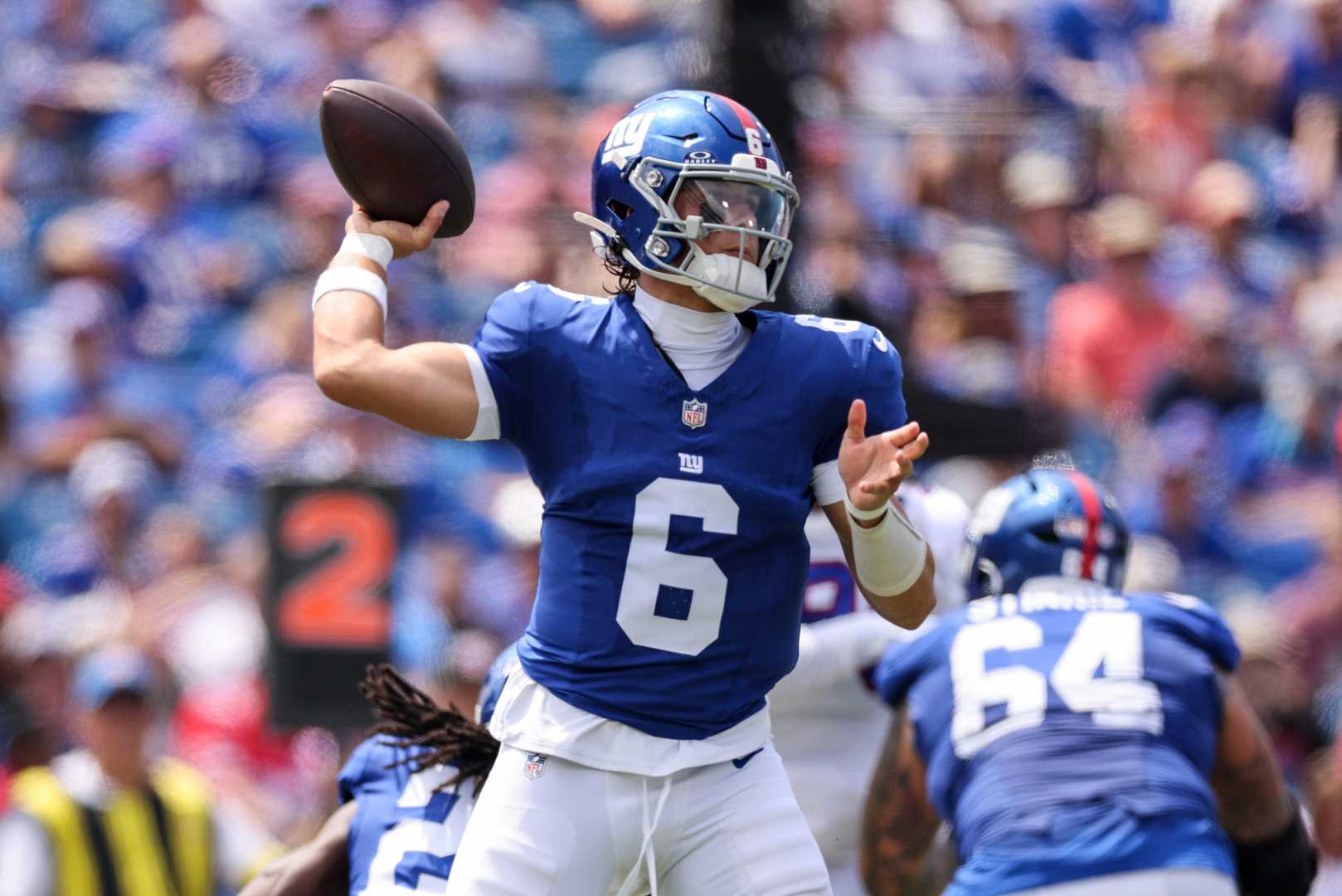Jaxson Dart Giants Quarterback Performance