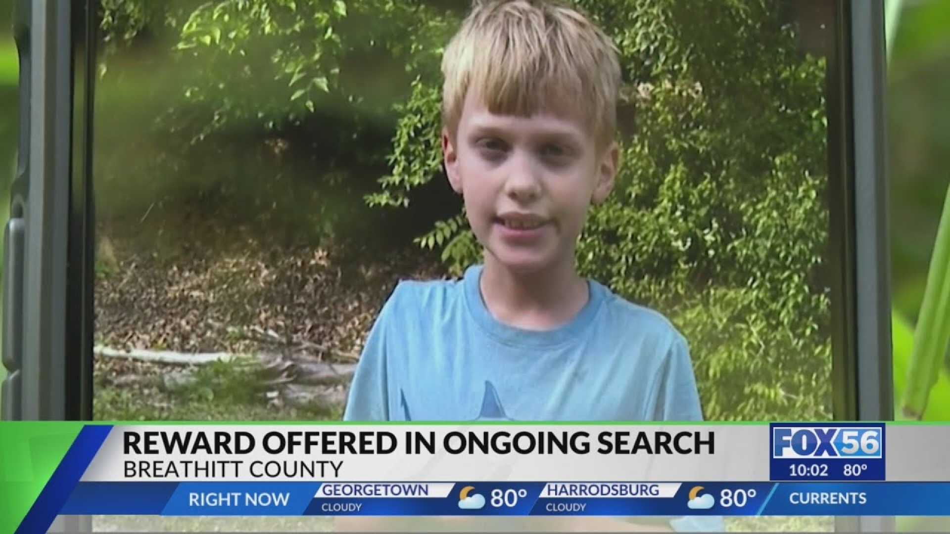 Jayden Spicer Missing Child Reward