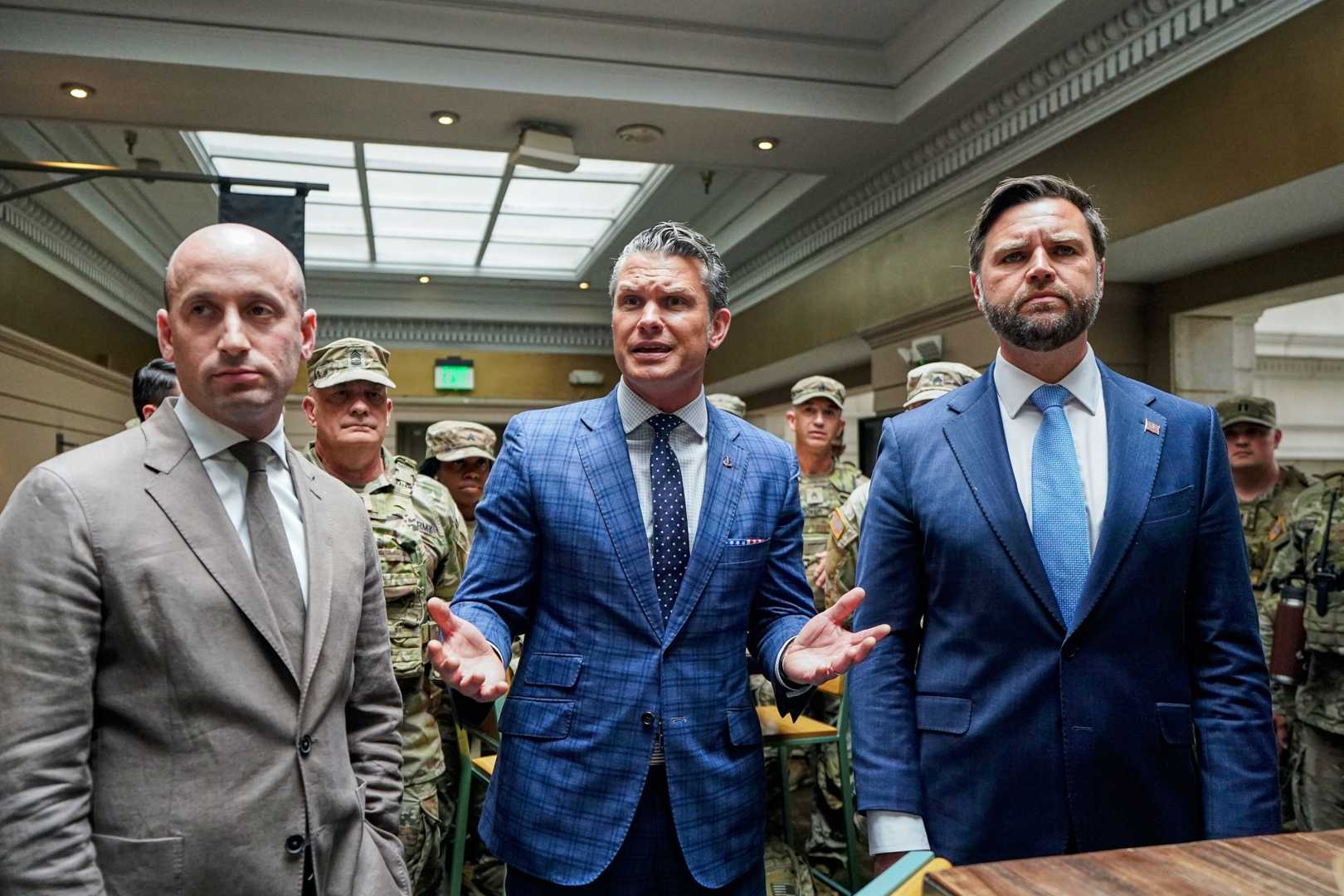 Jd Vance National Guard Washington Dc