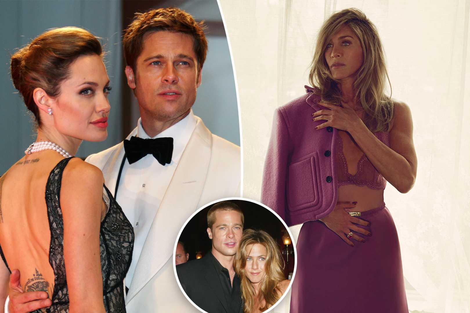 Jennifer Aniston Brad Pitt Angelina Jolie Love Triangle