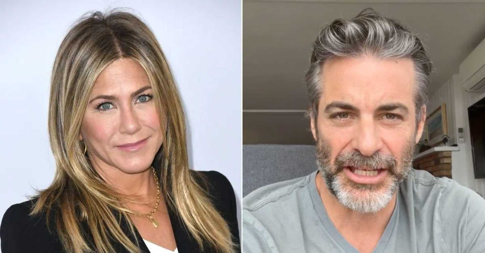 Jennifer Aniston Jim Curtis Dinner Date