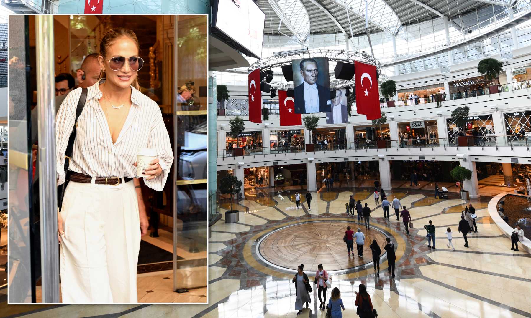Jennifer Lopez Istanbul Shopping Chanel