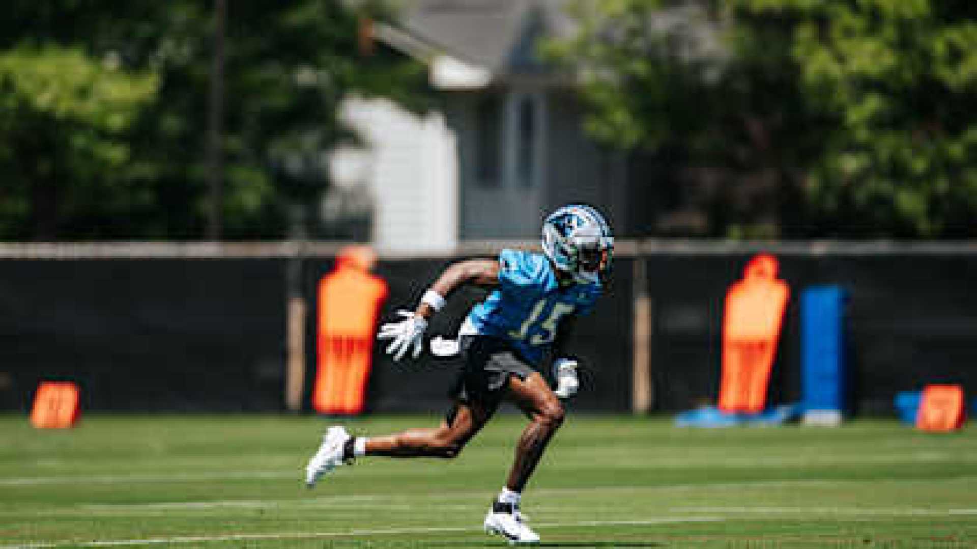 Jimmy Horn Jr. Carolina Panthers Training Camp