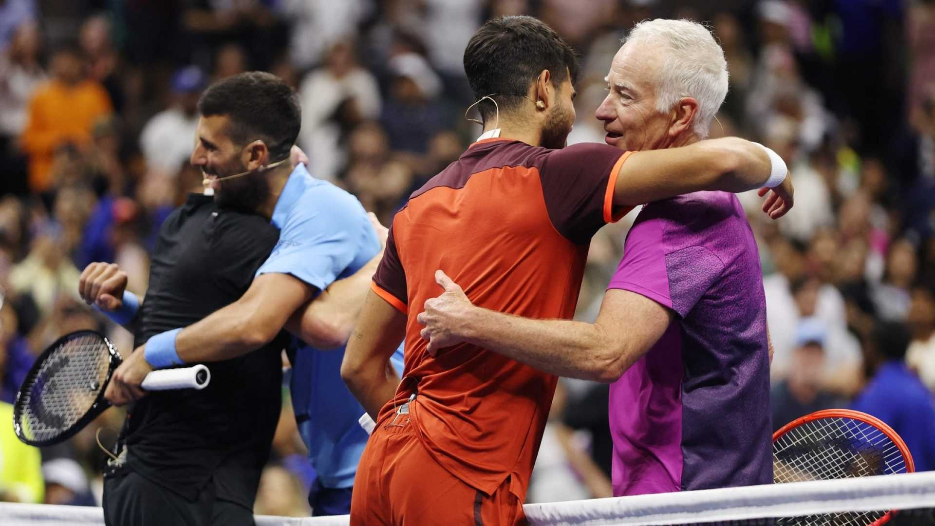 John Mcenroe Carlos Alcaraz Tennis