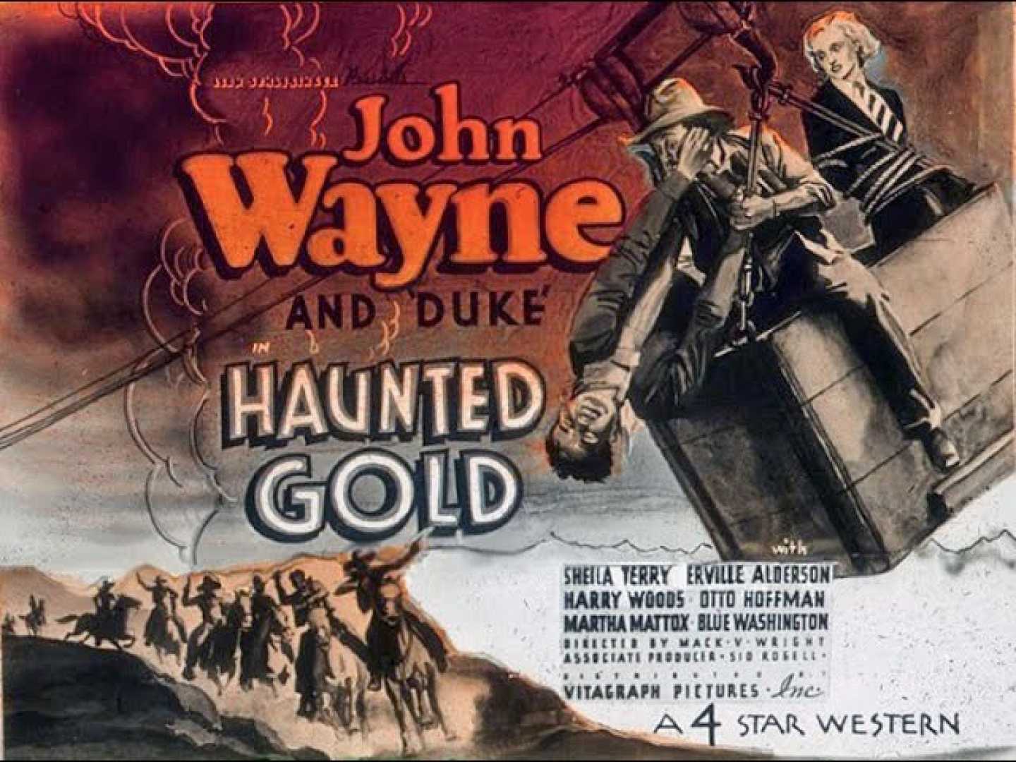 John Wayne Haunted Gold Movie