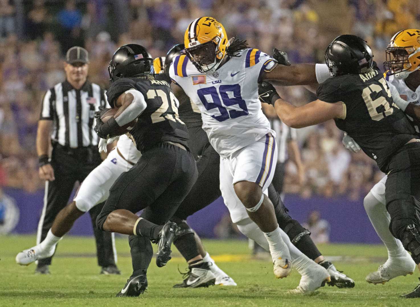 Jordan Jefferson Football Defensive Lineman