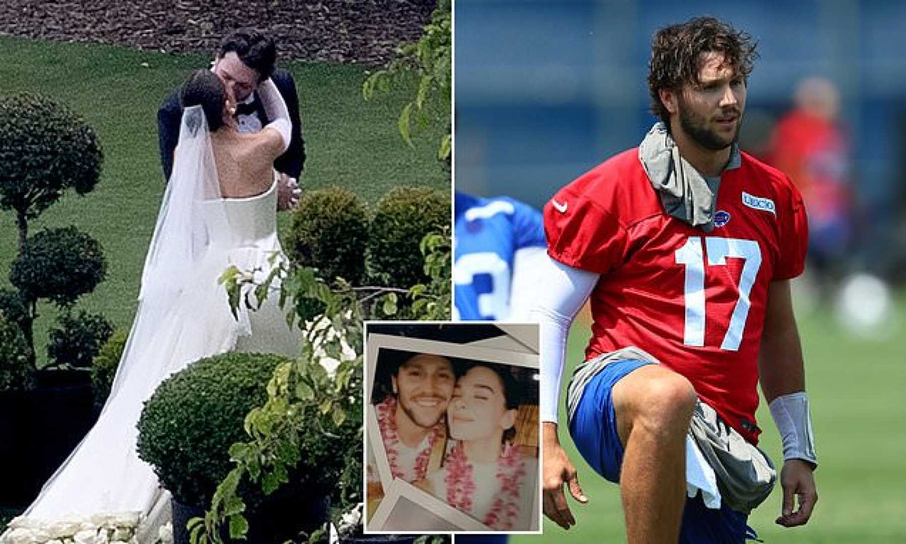 Josh Allen Hailee Steinfeld Wedding Honeymoon