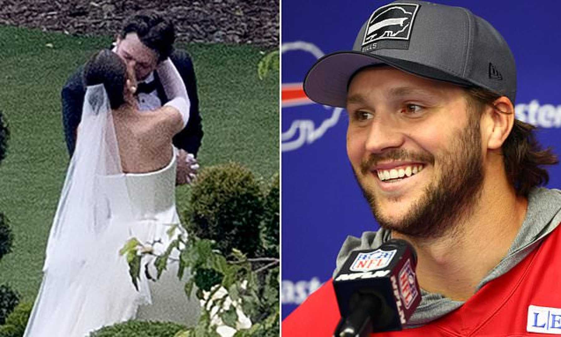 Josh Allen Training Camp Marriage Weight