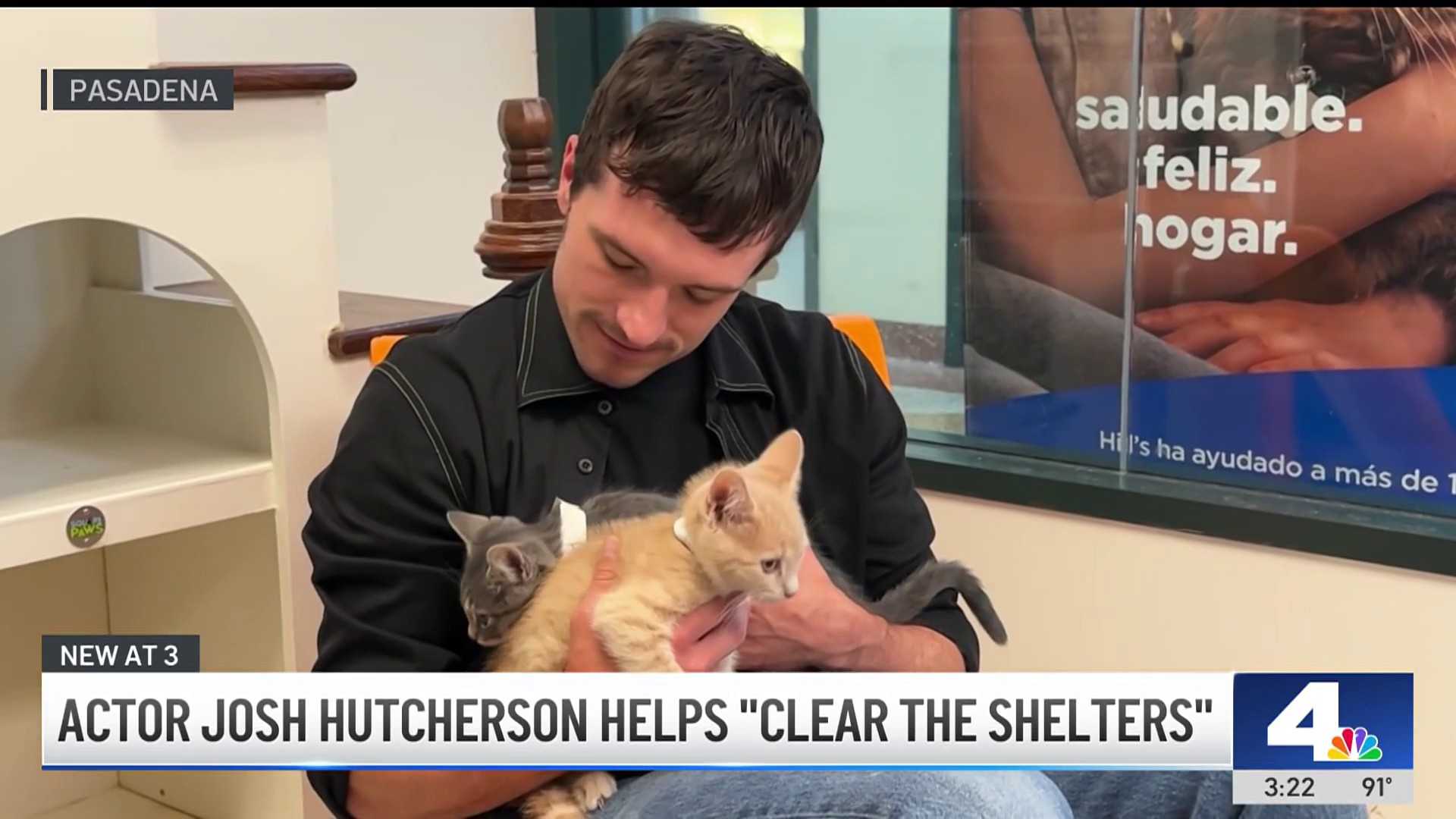 Josh Hutcherson Rescue Dogs Clear The Shelters