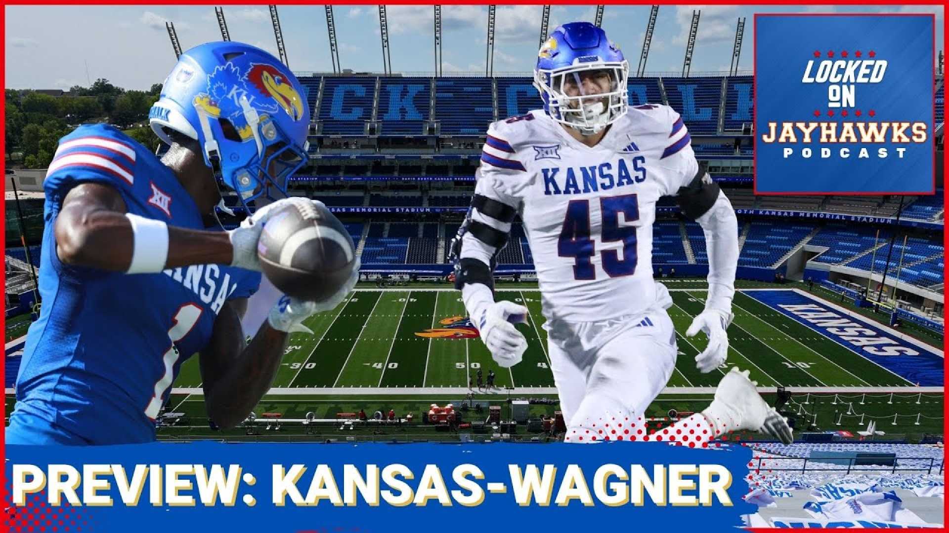 Kansas Jayhawks Football Wagner Seahawks