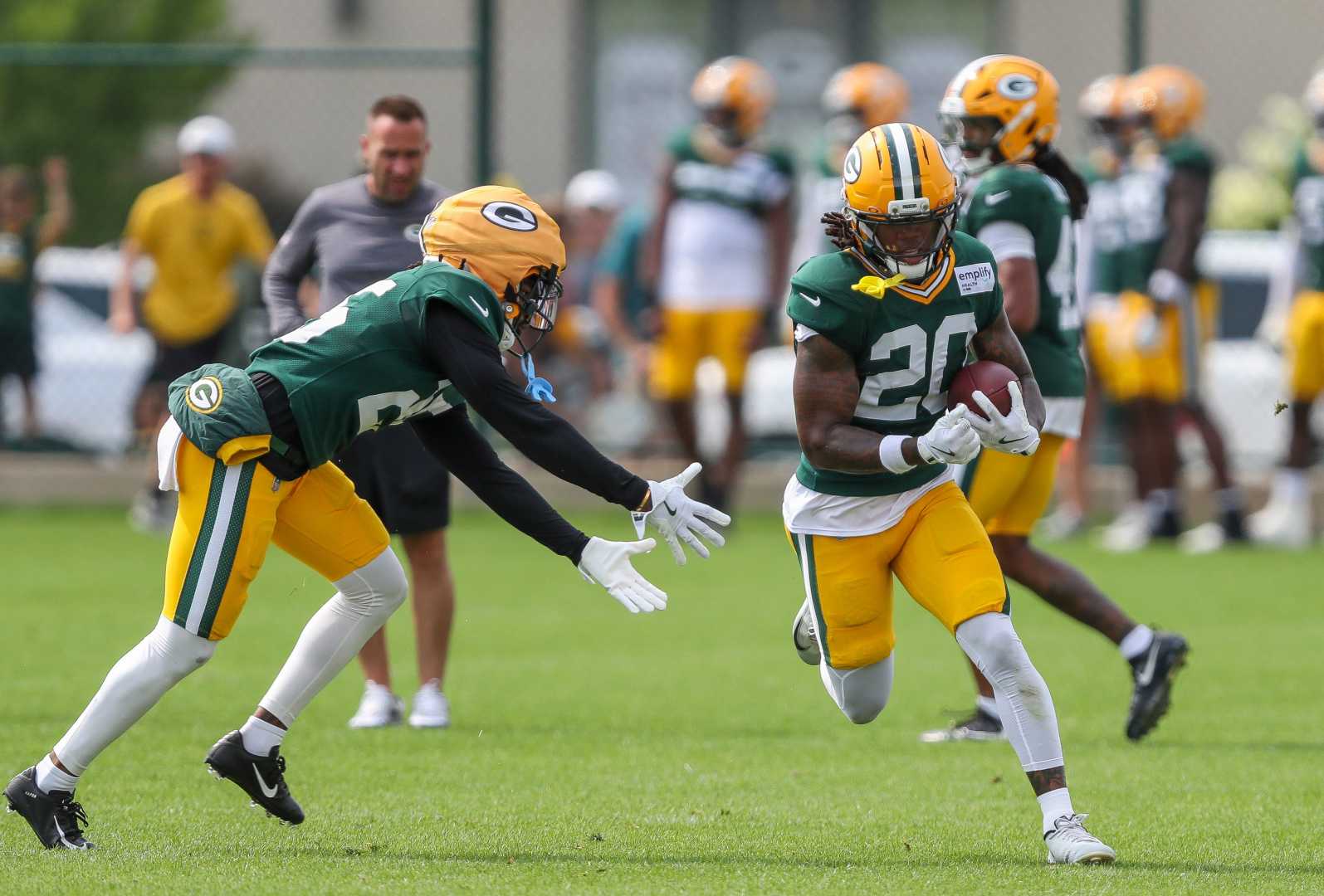 Keisean Nixon Matthew Golden Green Bay Packers