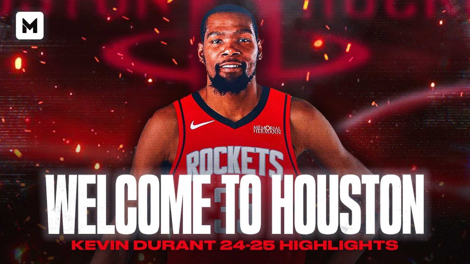 Kevin Durant Houston Rockets Basketball
