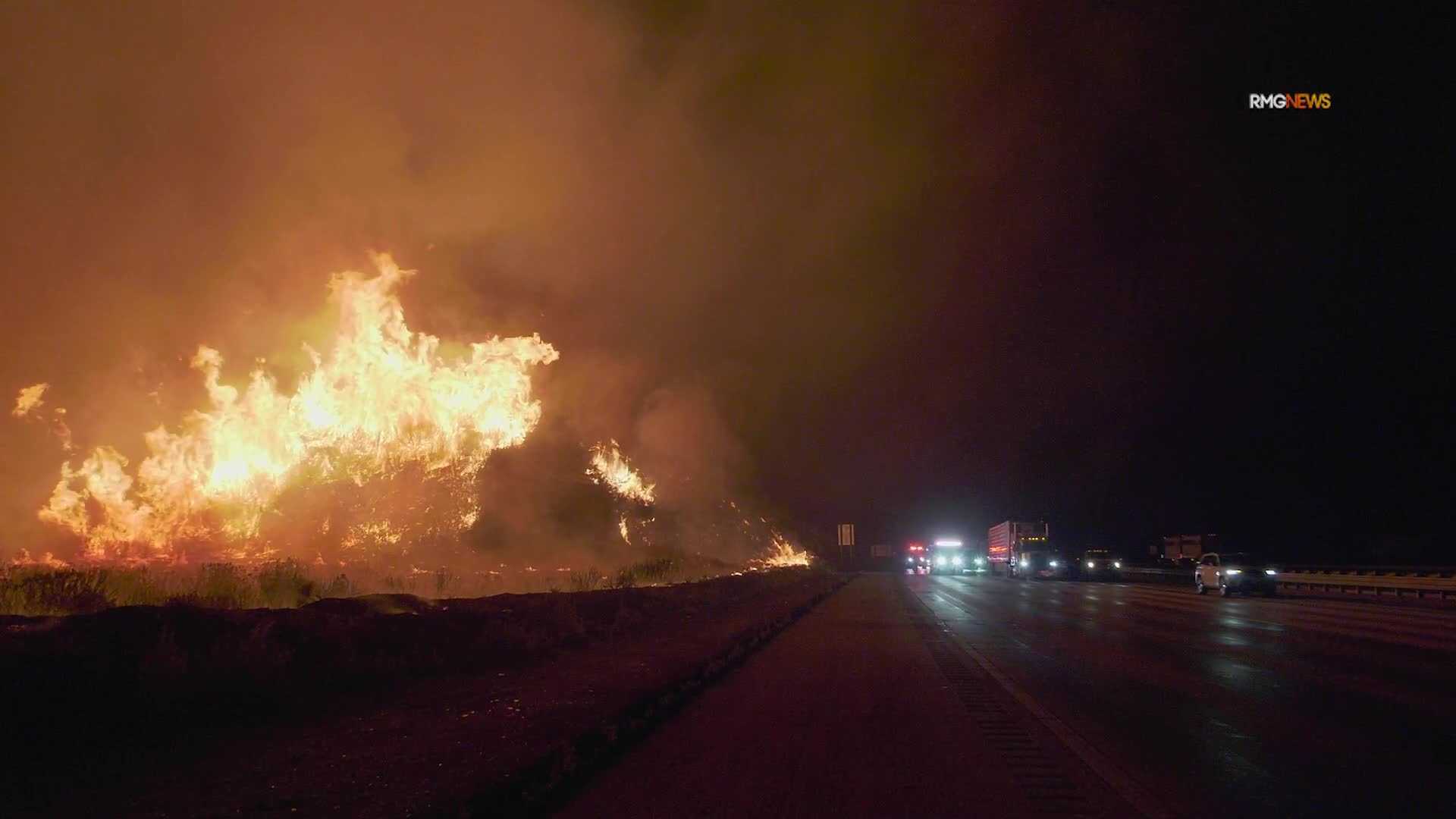 King Fire Gorman California
