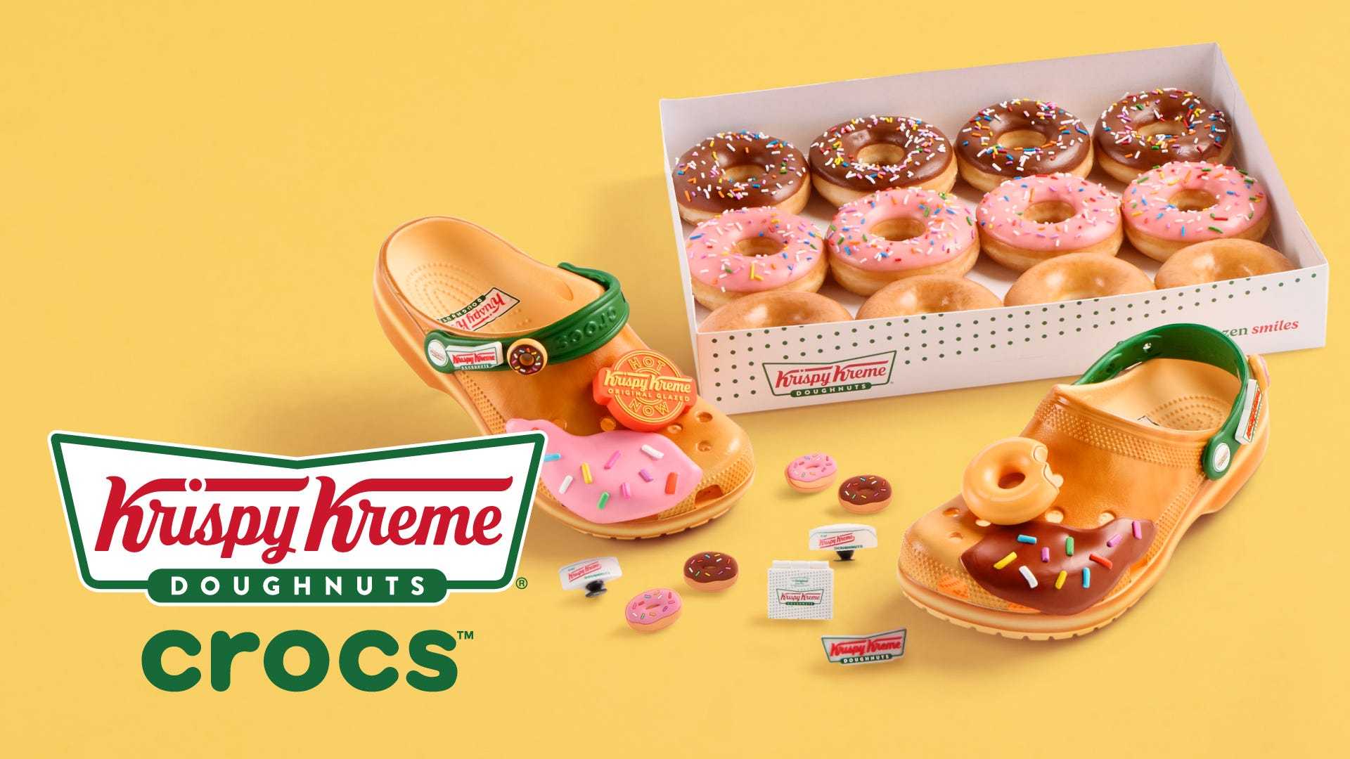 Krispy Kreme Crocs Collaboration