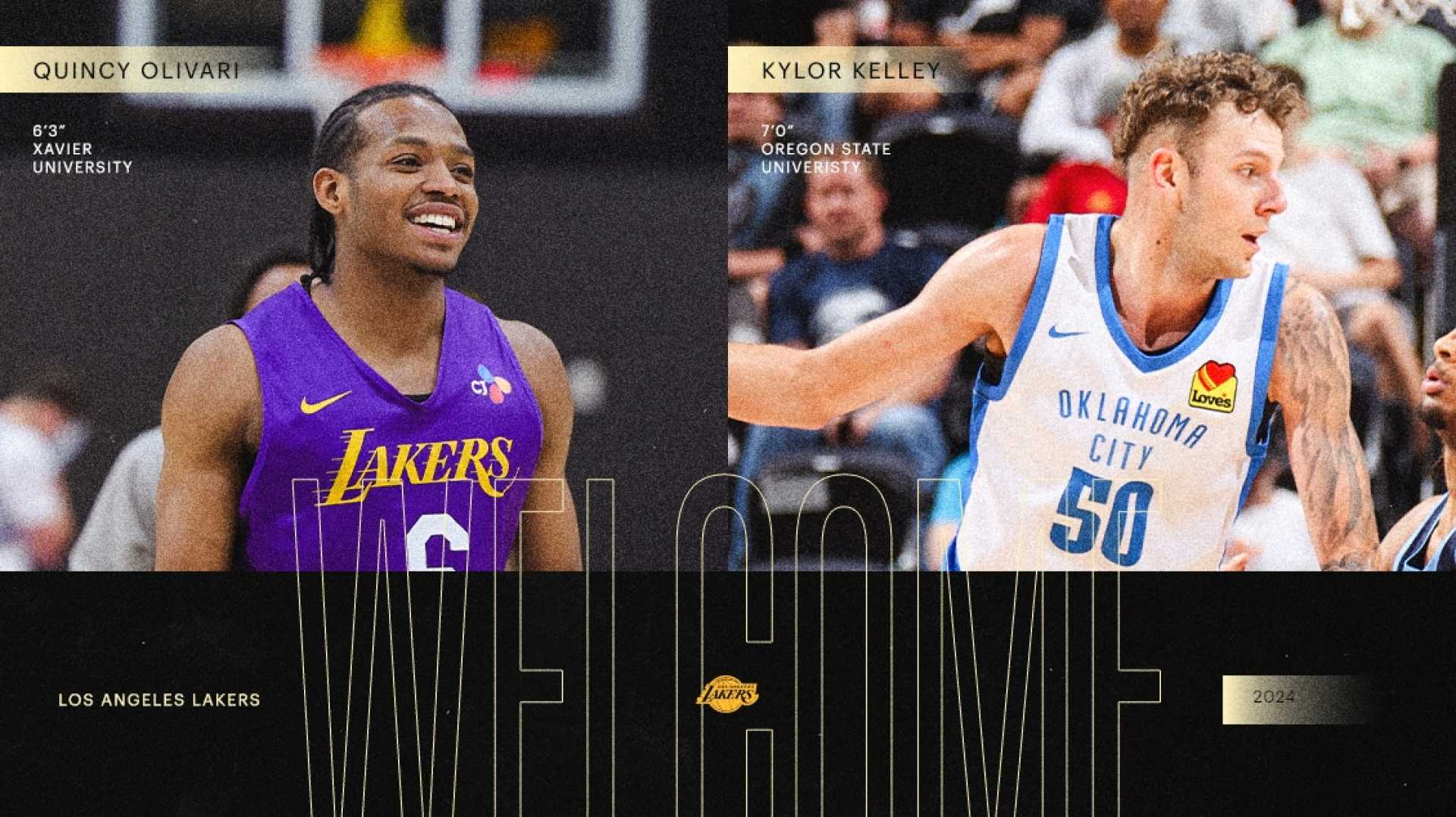 Kylor Kelley Los Angeles Lakers