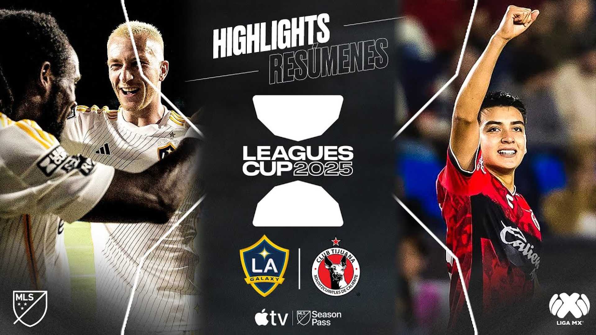 La Galaxy Vs Club Tijuana Match Highlights