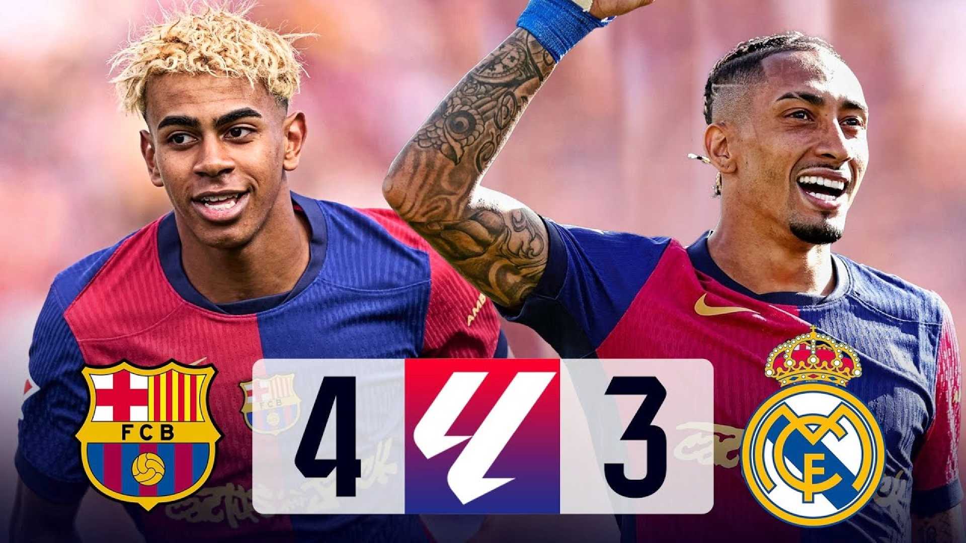 La Liga Season 2025 Barcelona Madrid