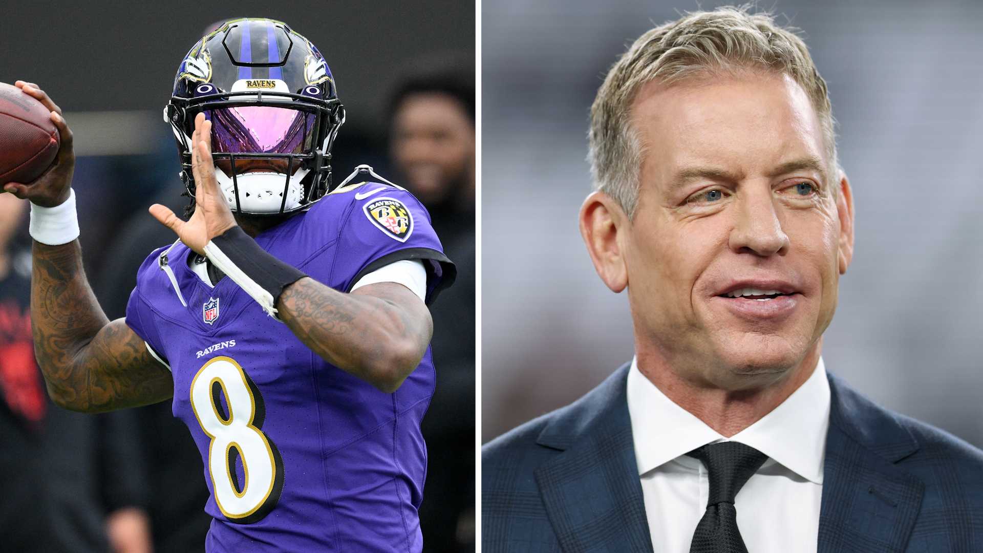 Lamar Jackson Troy Aikman Trademark
