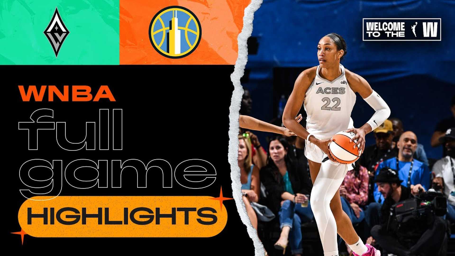 Las Vegas Aces Chicago Sky Wnba Game