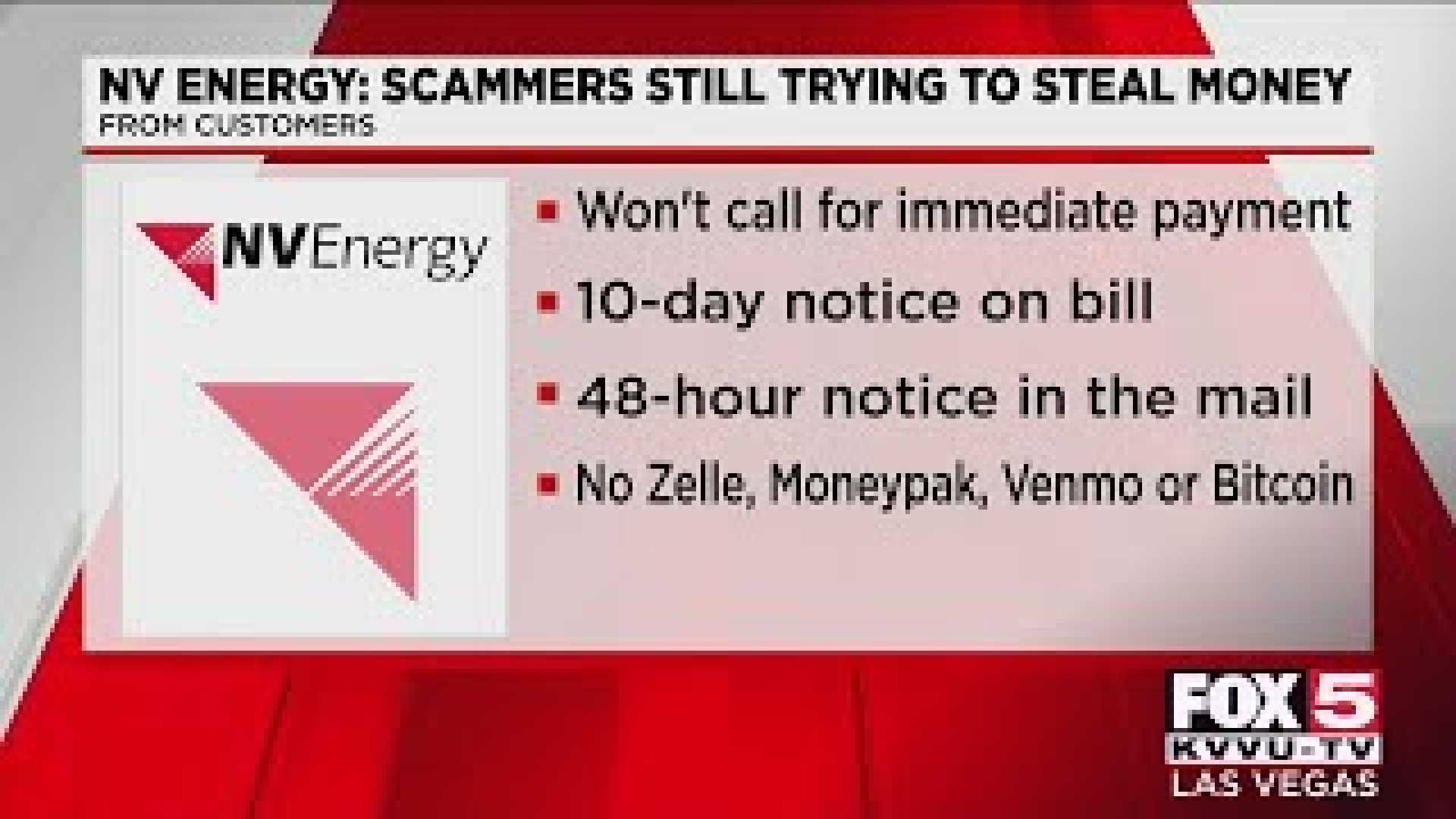 Las Vegas Nv Energy Scam Warning