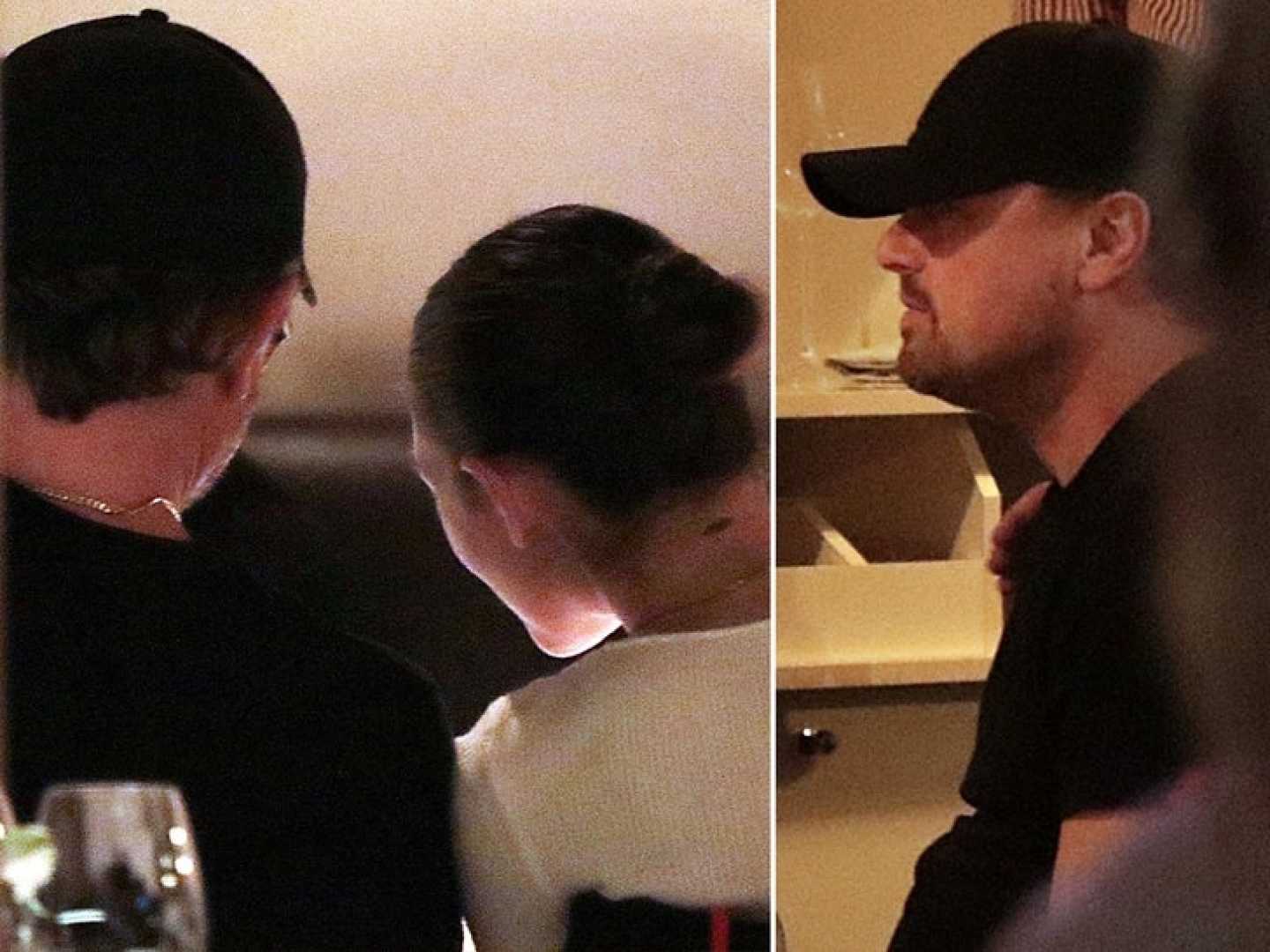 Leonardo Dicaprio And Vittoria Ceretti Dinner