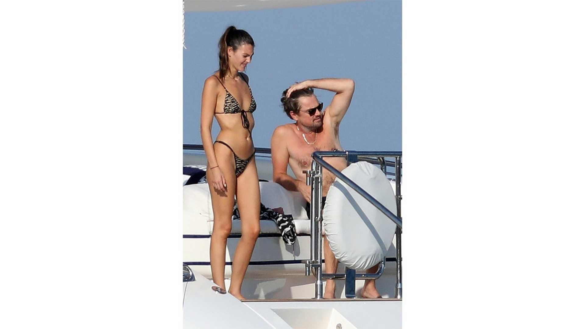 Leonardo Dicaprio Vittoria Ceretti Yacht Romance
