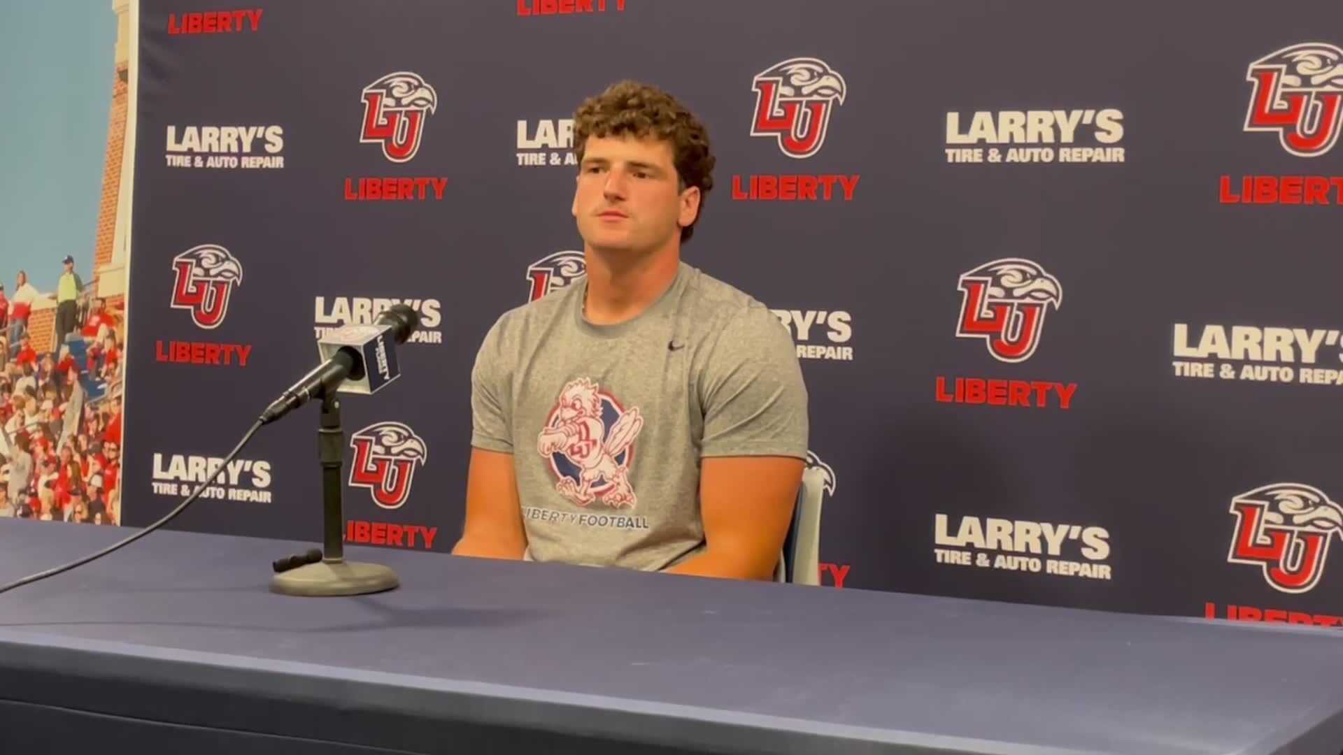 Liberty Football Tight End Jenkins