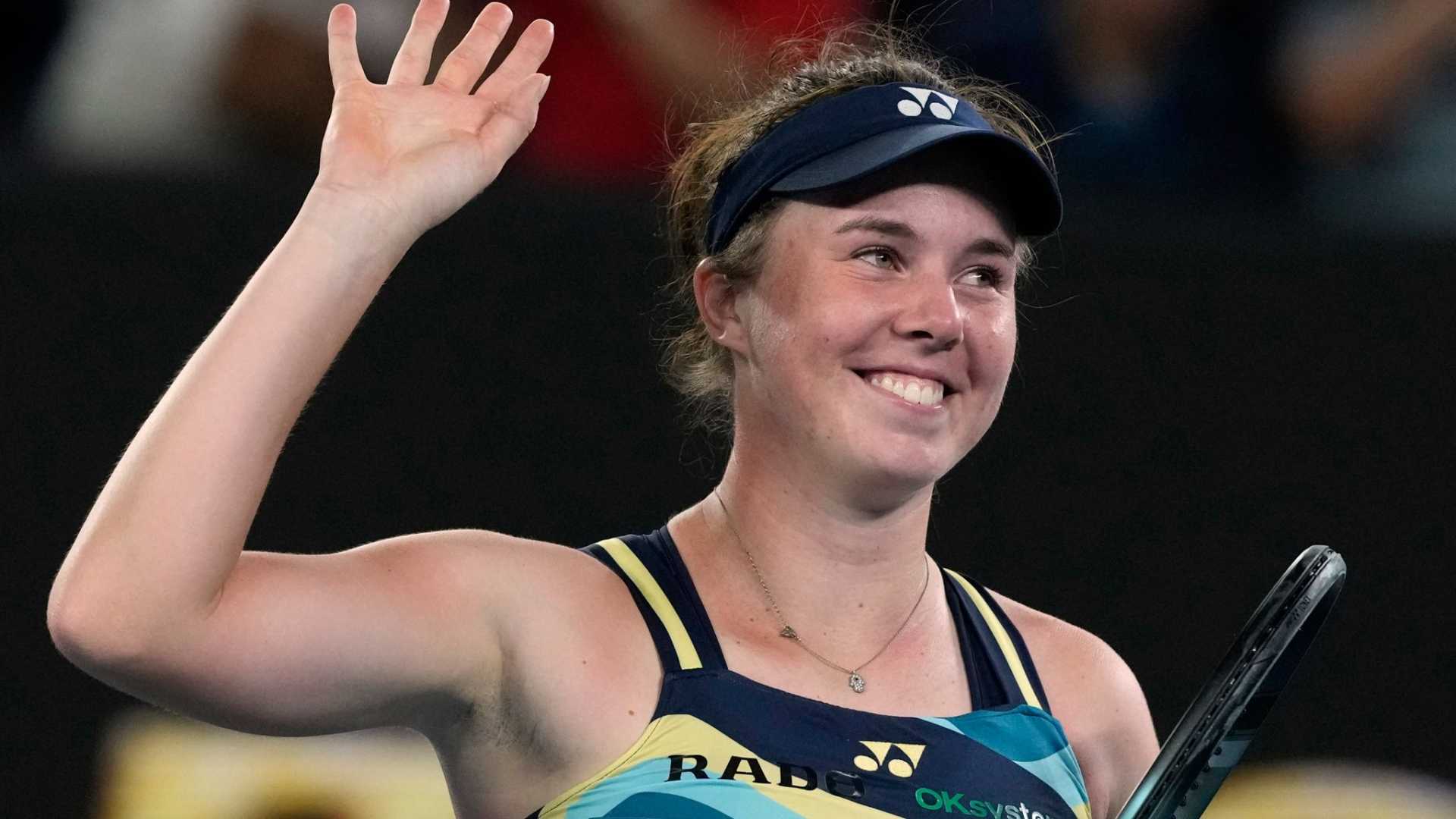 Linda Noskova Tennis Match