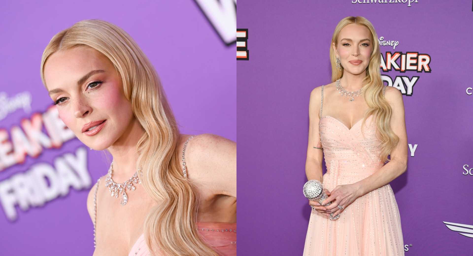 Lindsay Lohan Freakier Friday Premiere