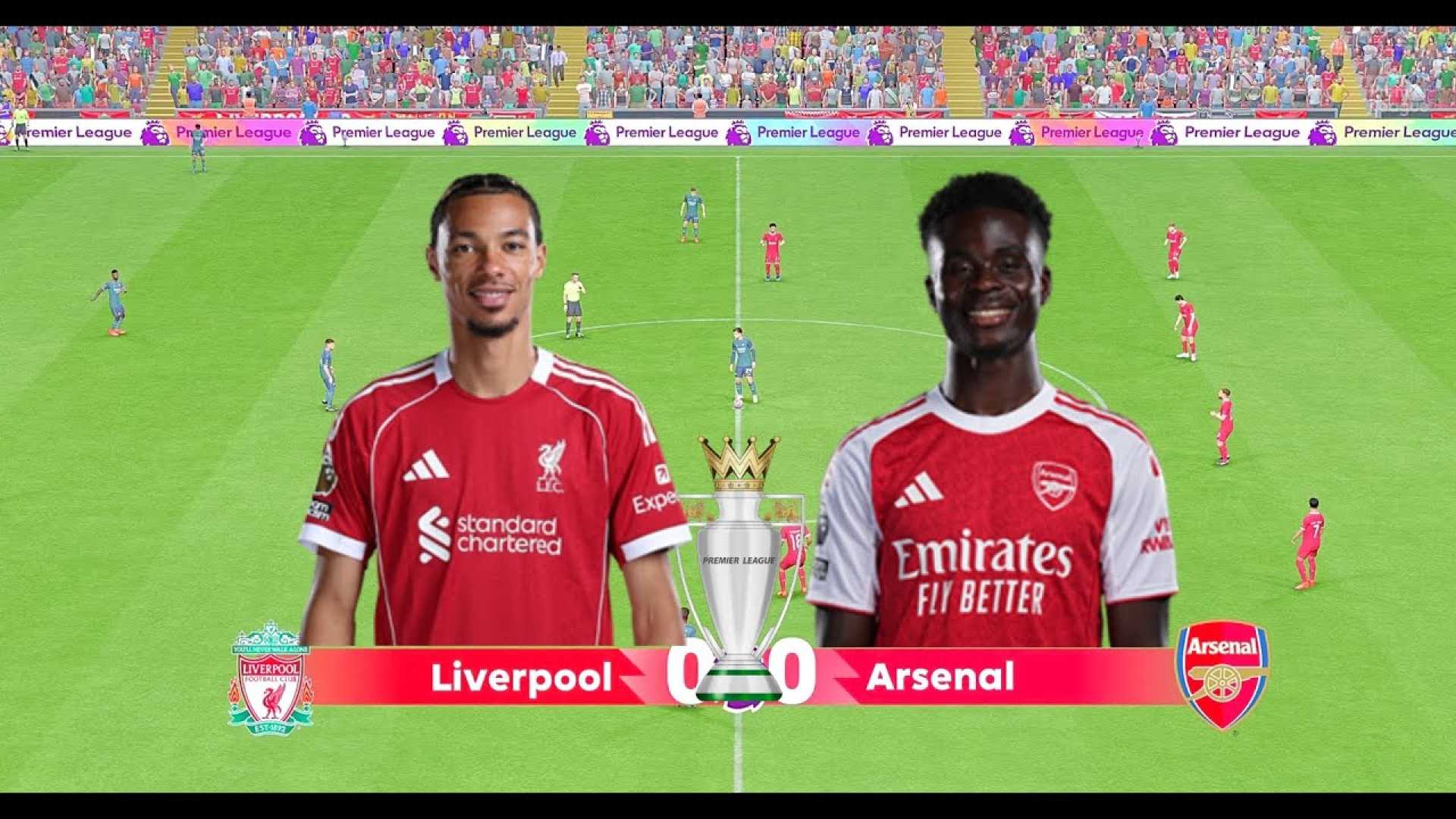 Liverpool Vs Arsenal Premier League 2025