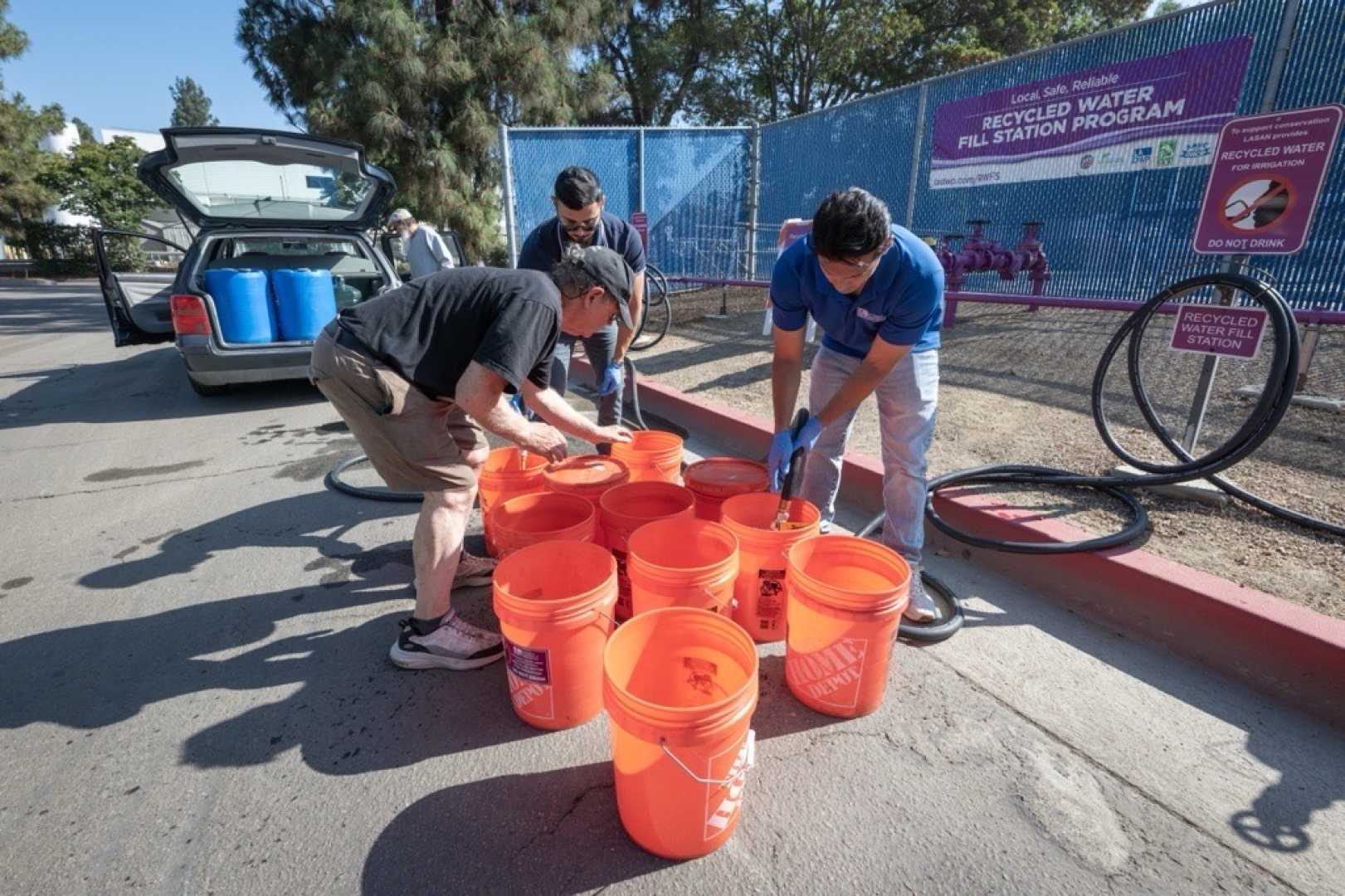 Los Angeles Recycled Water Fill Station